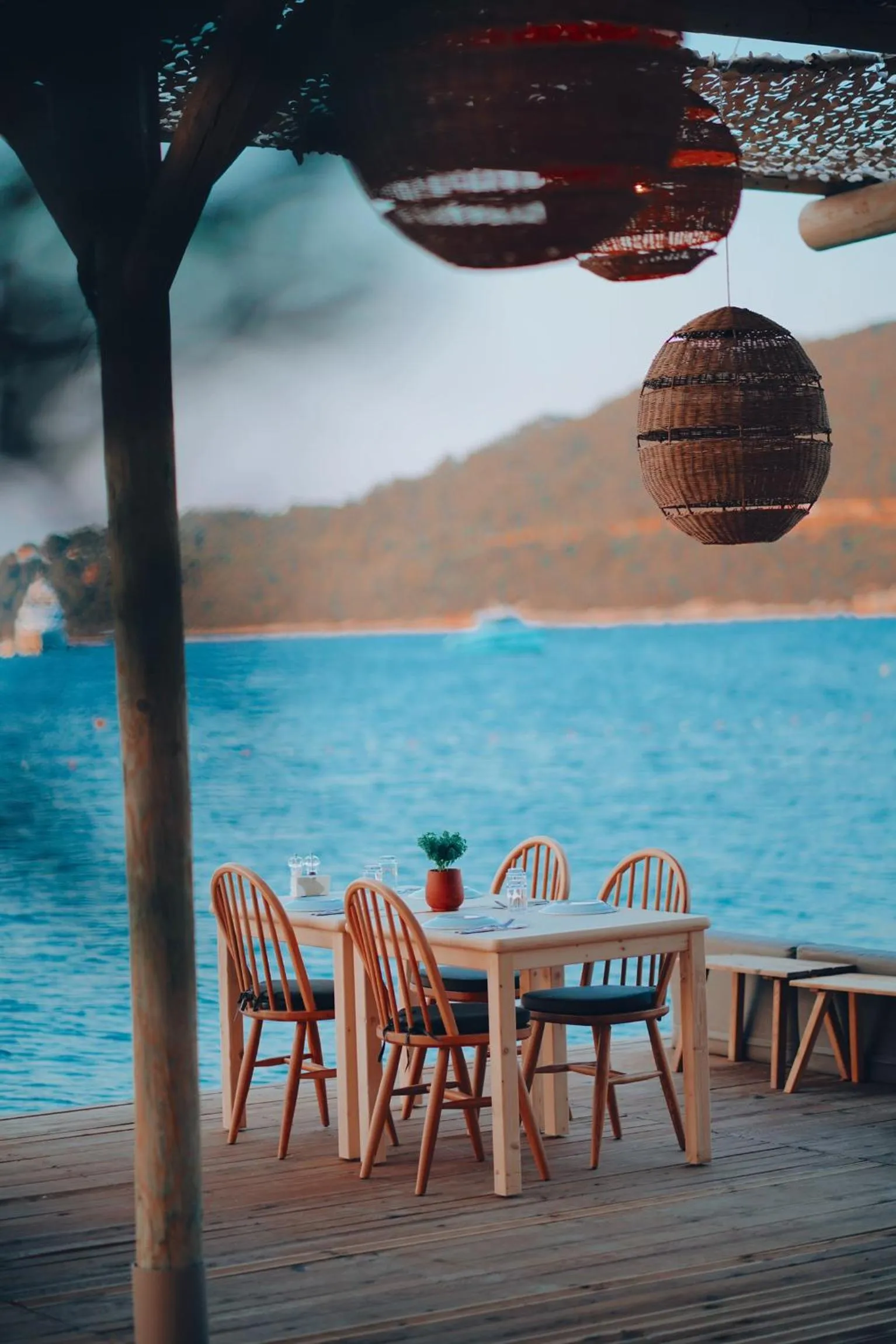 Patio in Faros Bodrum Hotel - Special Category