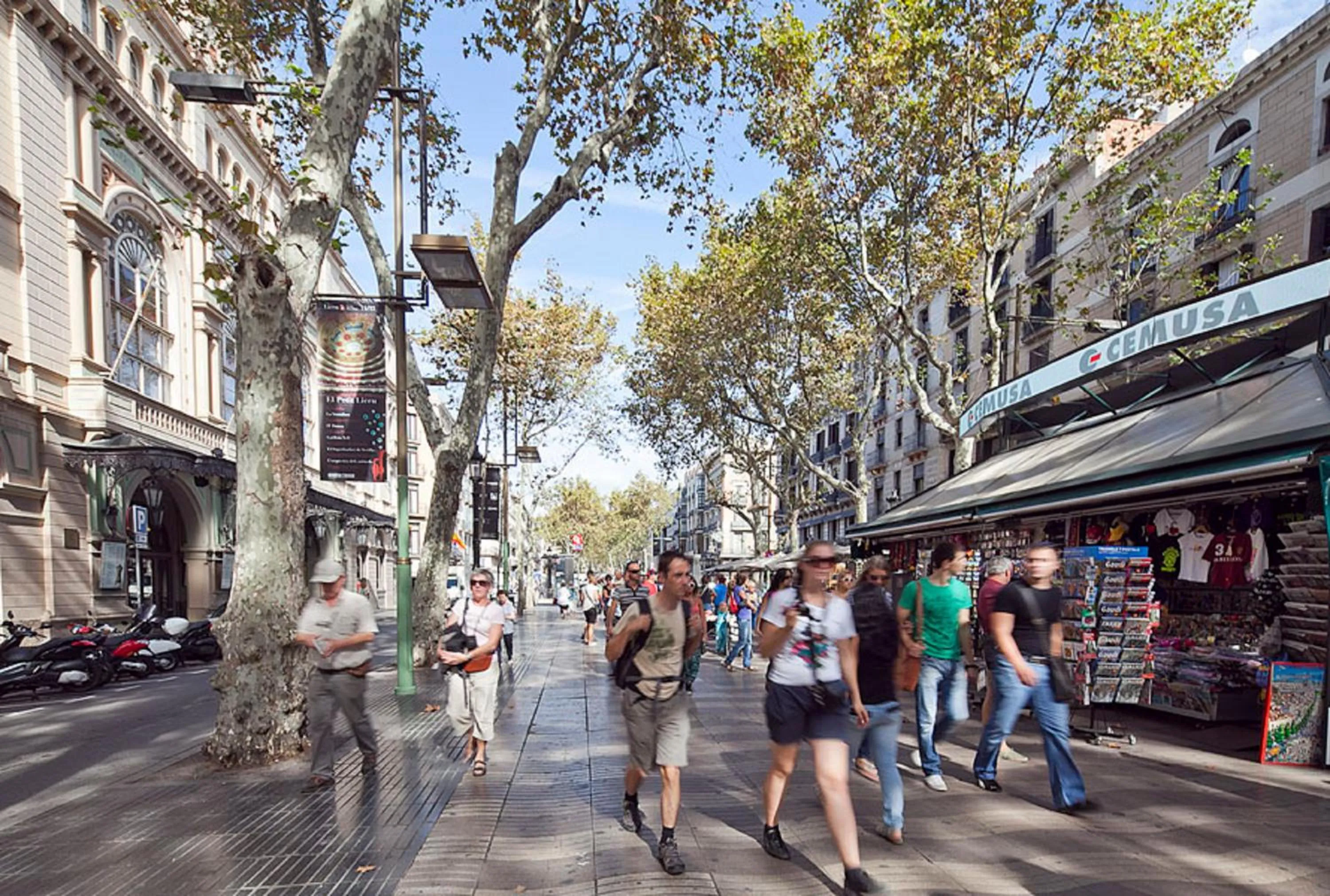 Bird's eye view in Aparthotel Rambla108