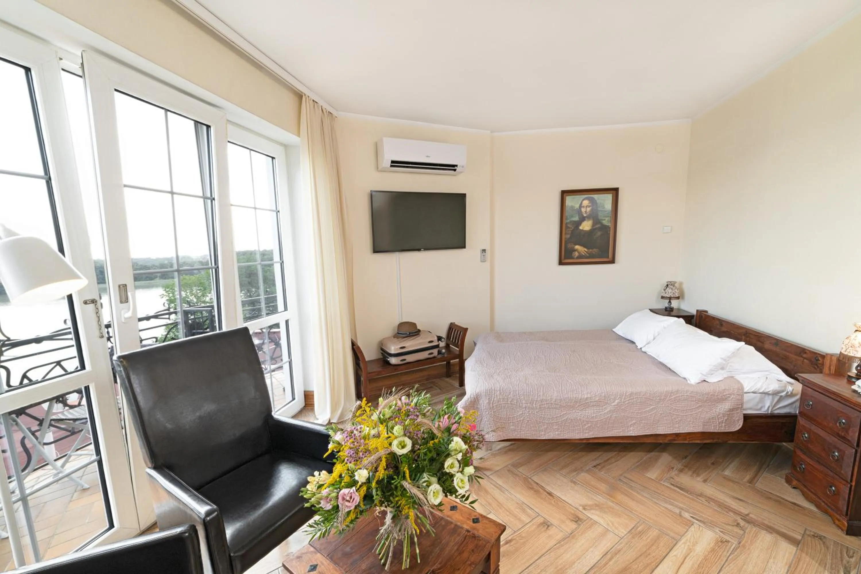 View (from property/room), Bed in Hotel Solar Palace SPA & Wellness