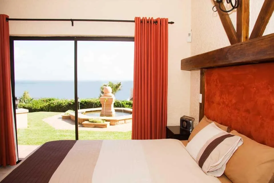 Bed in Stephan's Guest House