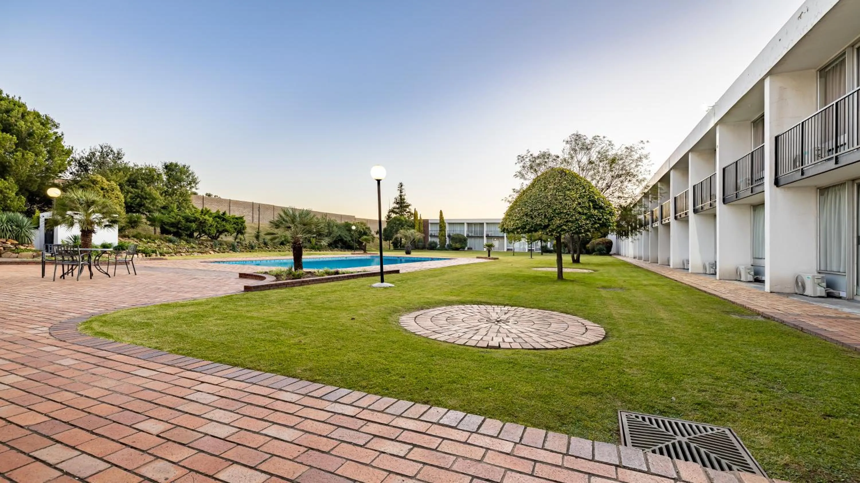 Garden view in African Sky Harrismith Inn