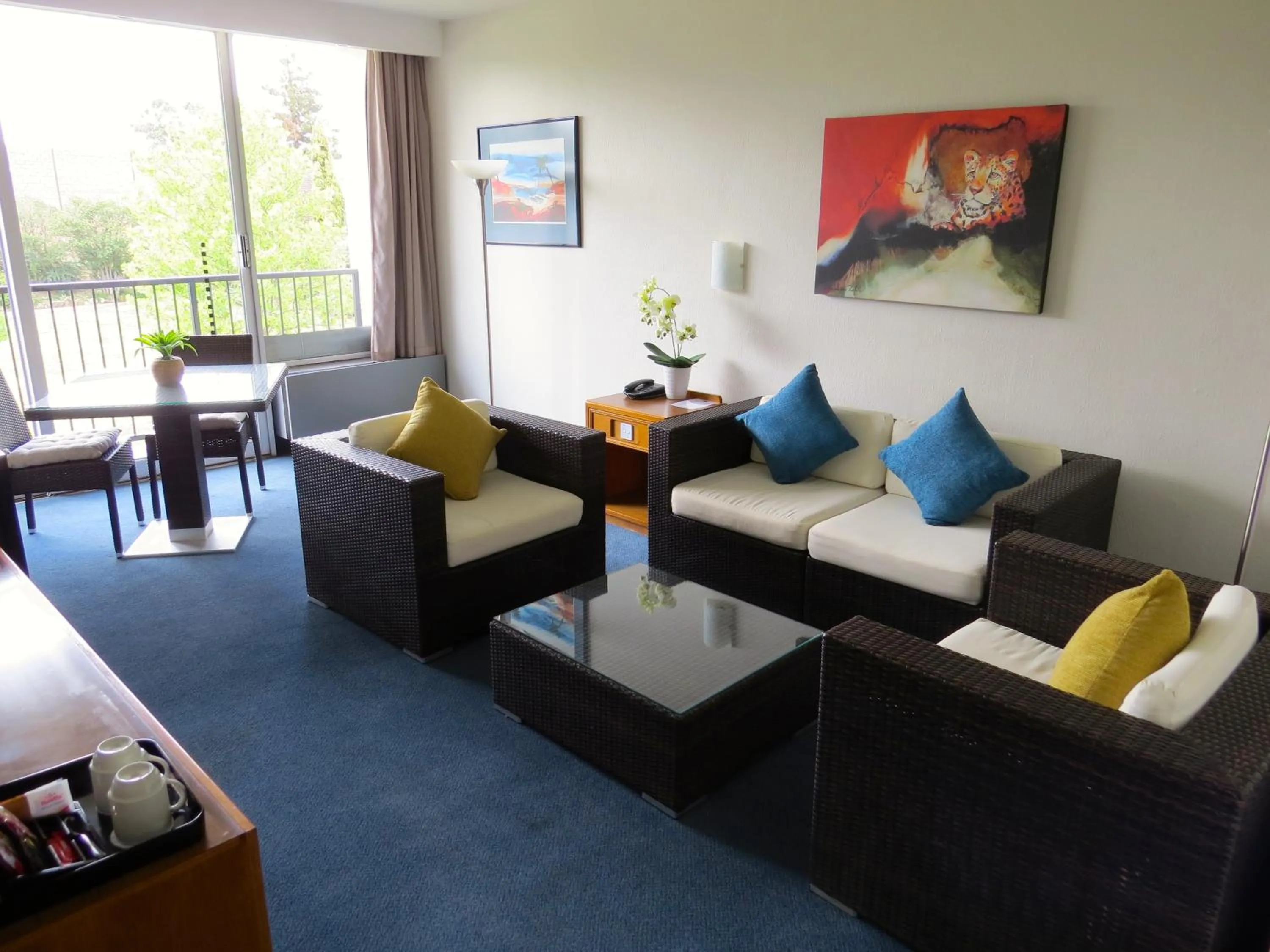 Living room in African Sky Harrismith Inn