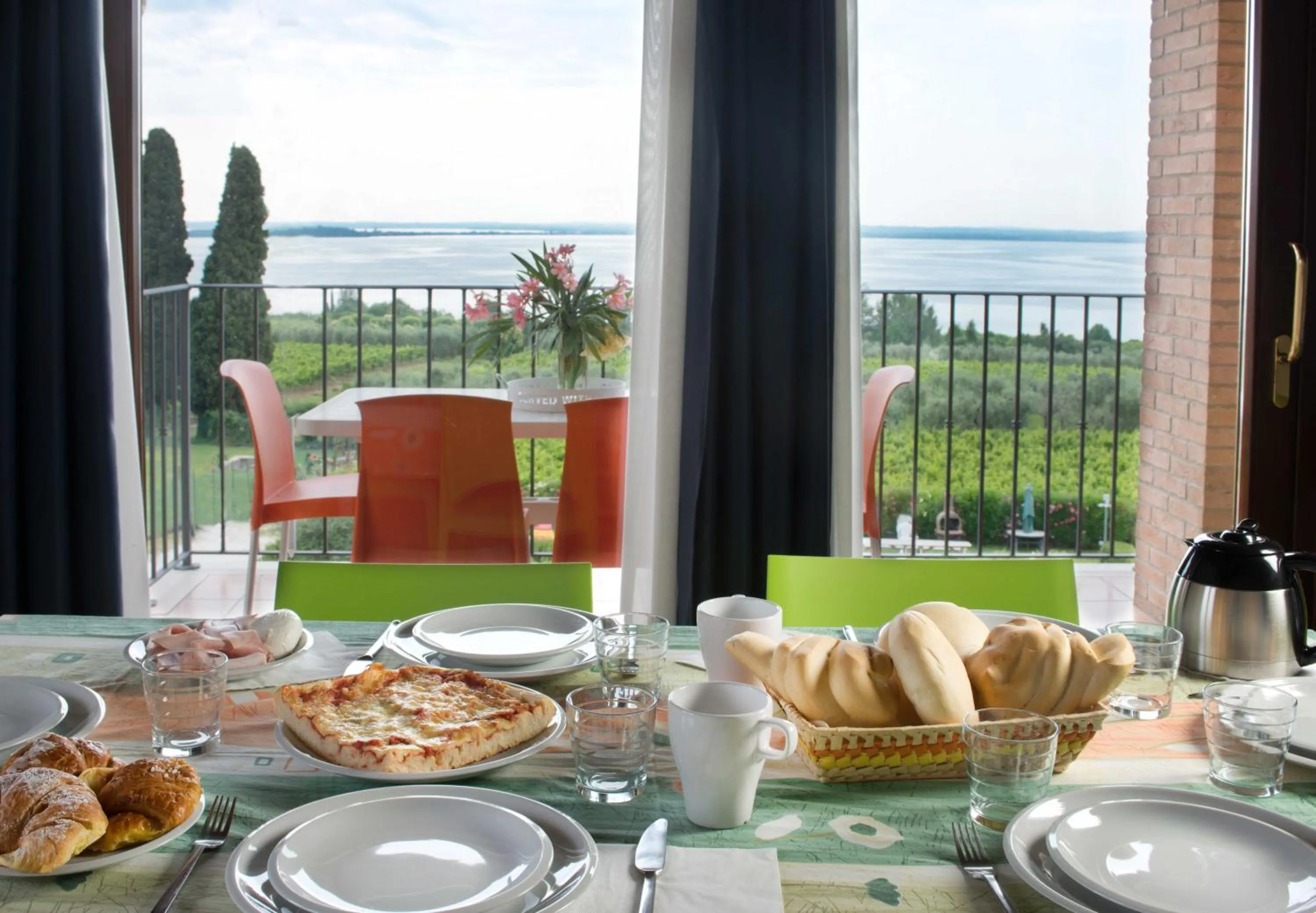 Balcony/Terrace in Residence Corte Ferrari -Ciao Vacanze-