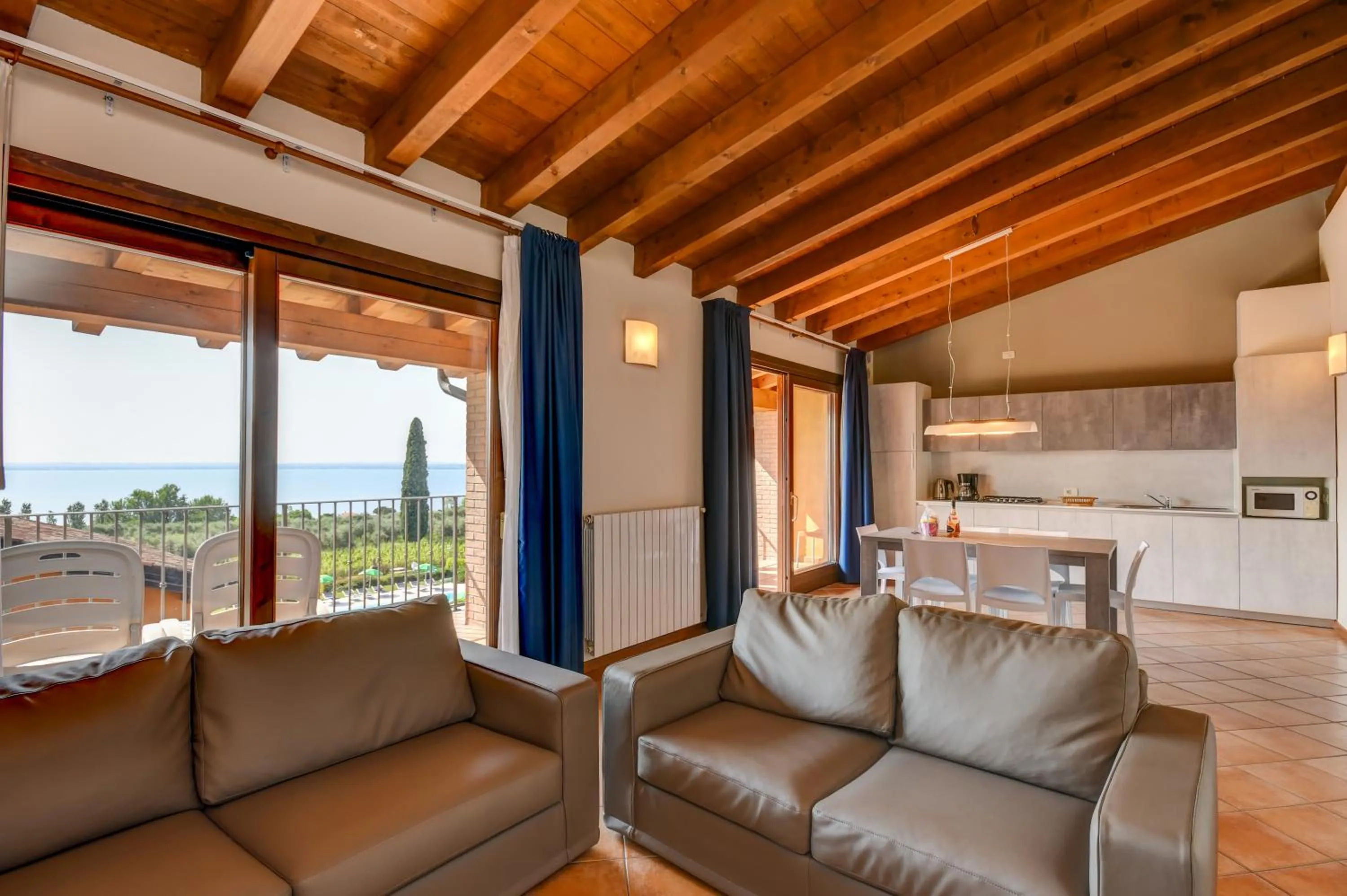 Balcony/Terrace in Residence Corte Ferrari -Ciao Vacanze-