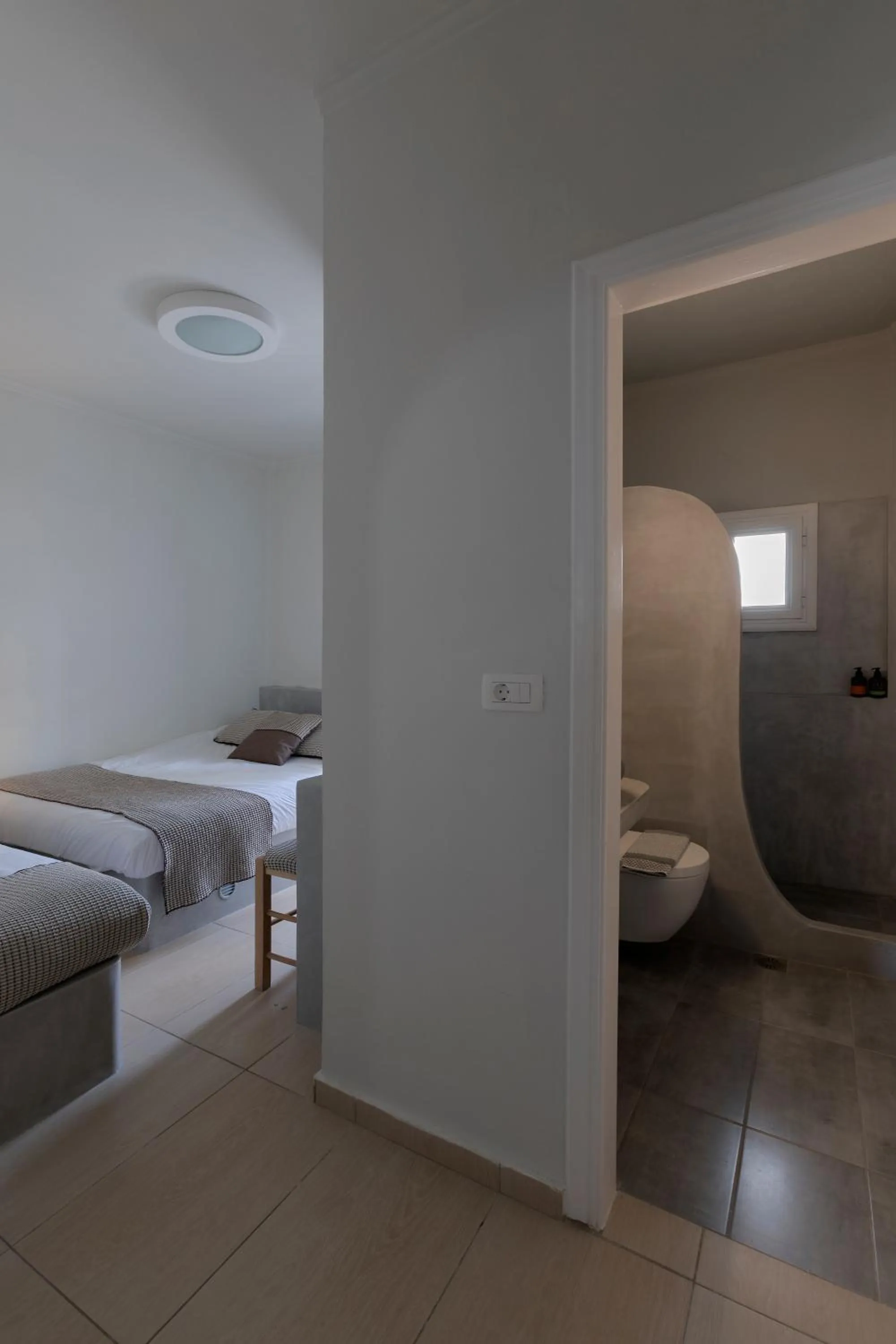 Bedroom, Bed in Grand View - Megalochori Santorini