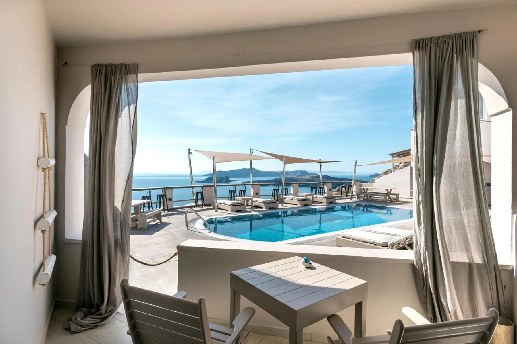 View (from property/room) in Grand View - Megalochori Santorini