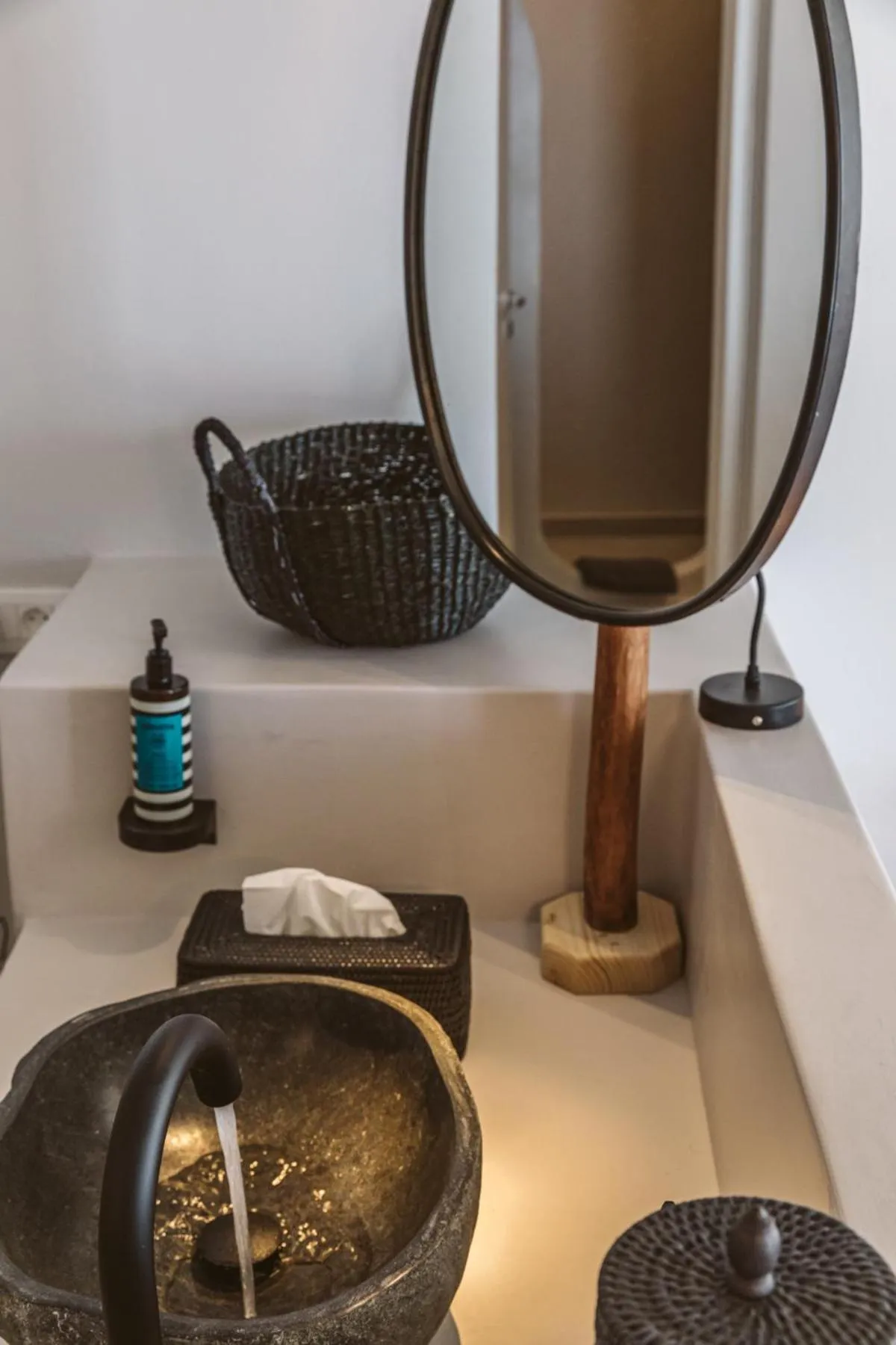 Decorative detail in Grand View - Megalochori Santorini