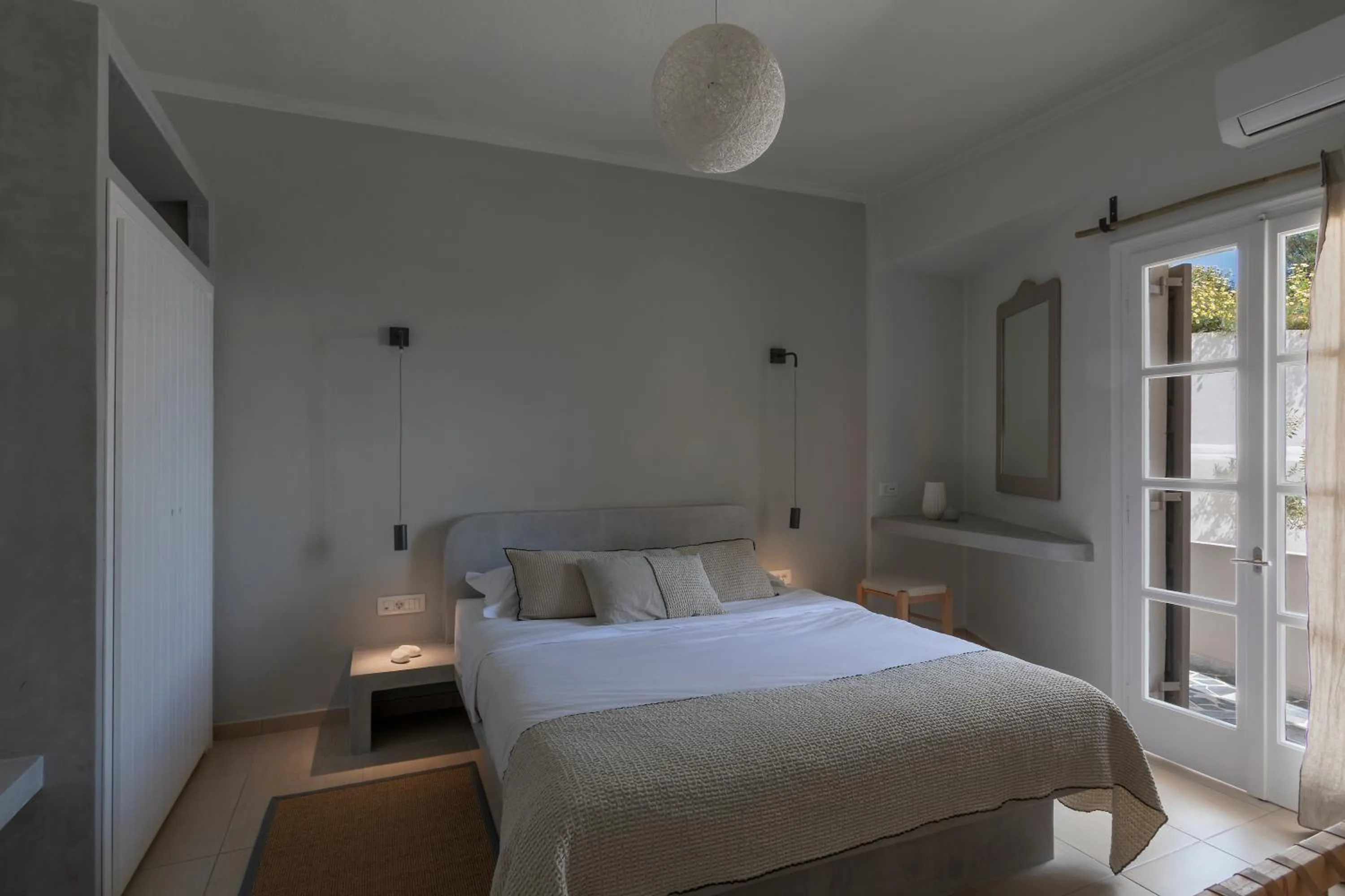 Bedroom, Bed in Grand View - Megalochori Santorini