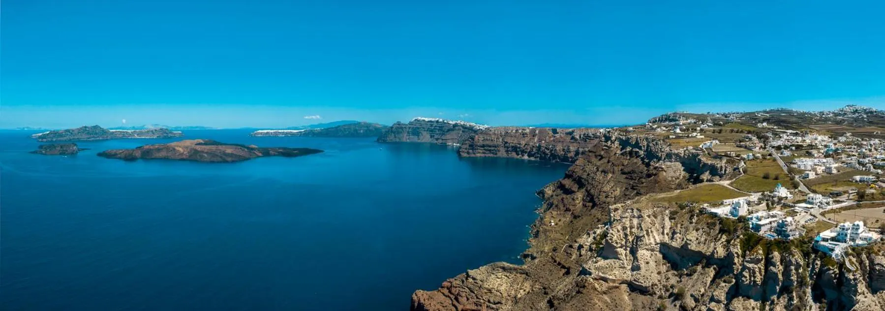 Nearby landmark in Grand View - Megalochori Santorini