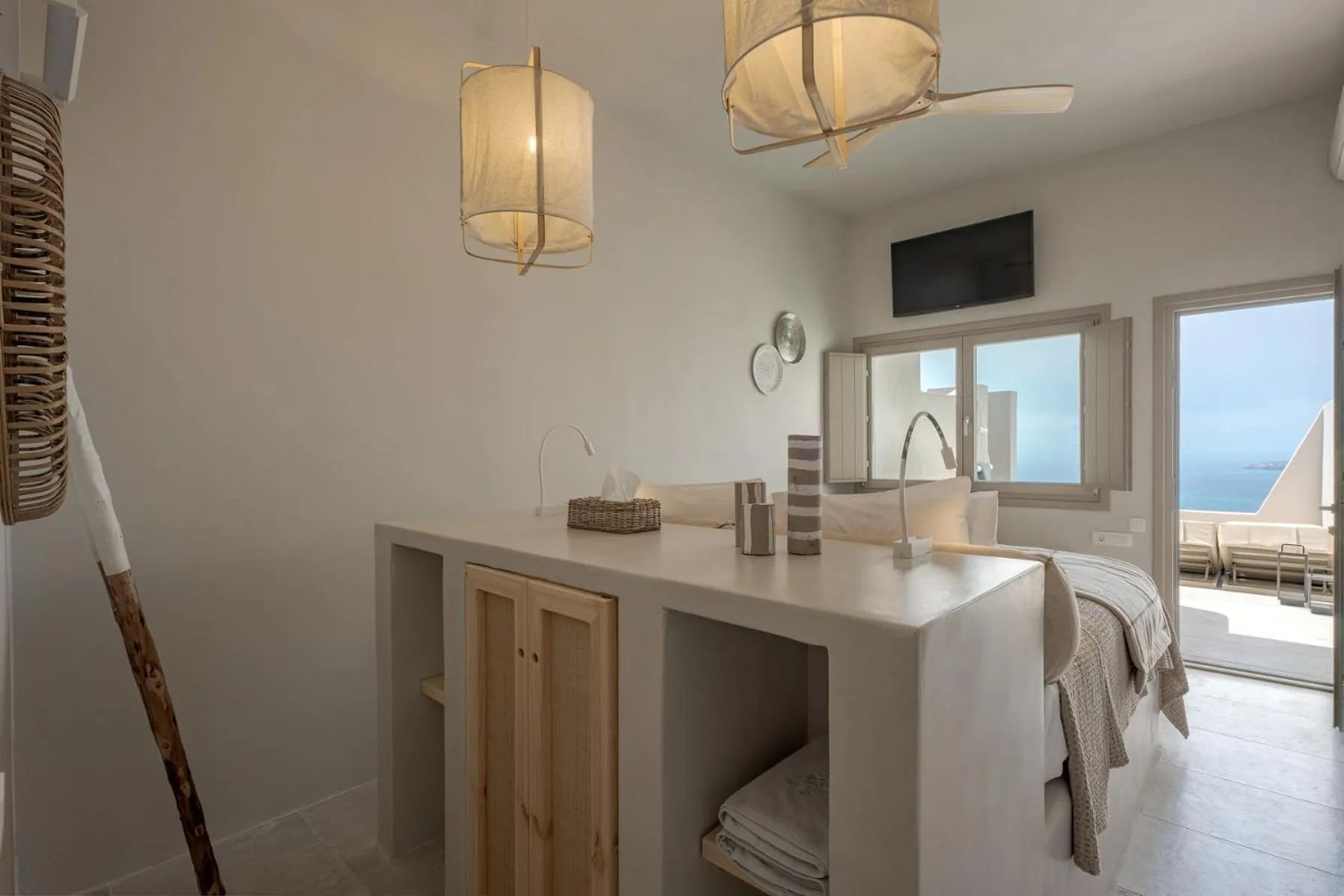 Sea view in Grand View - Megalochori Santorini