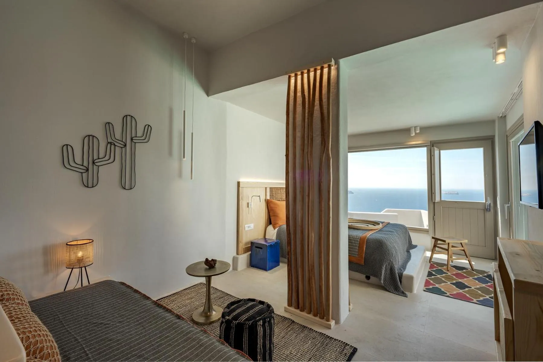 Natural landscape in Grand View - Megalochori Santorini