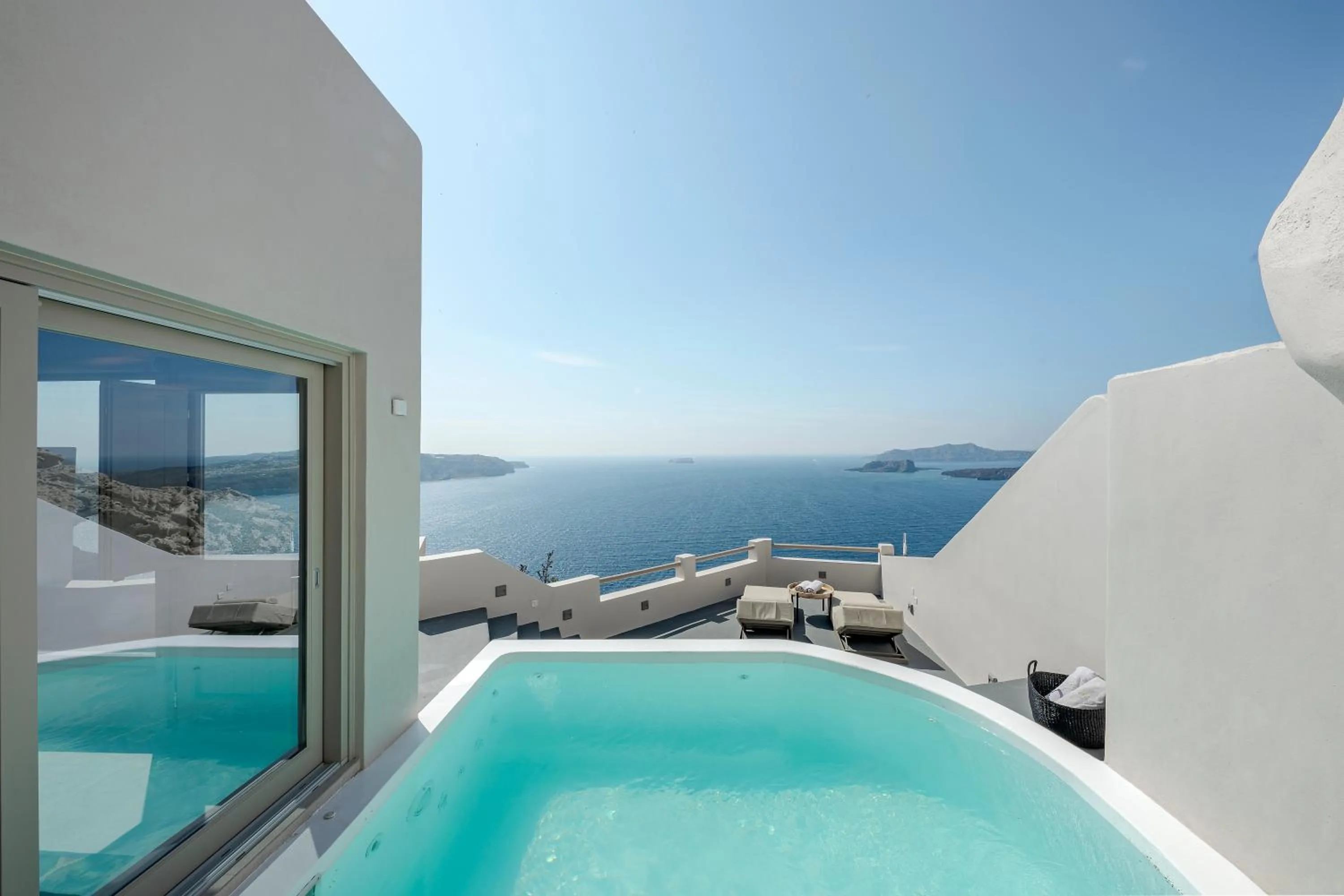 View (from property/room) in Grand View - Megalochori Santorini
