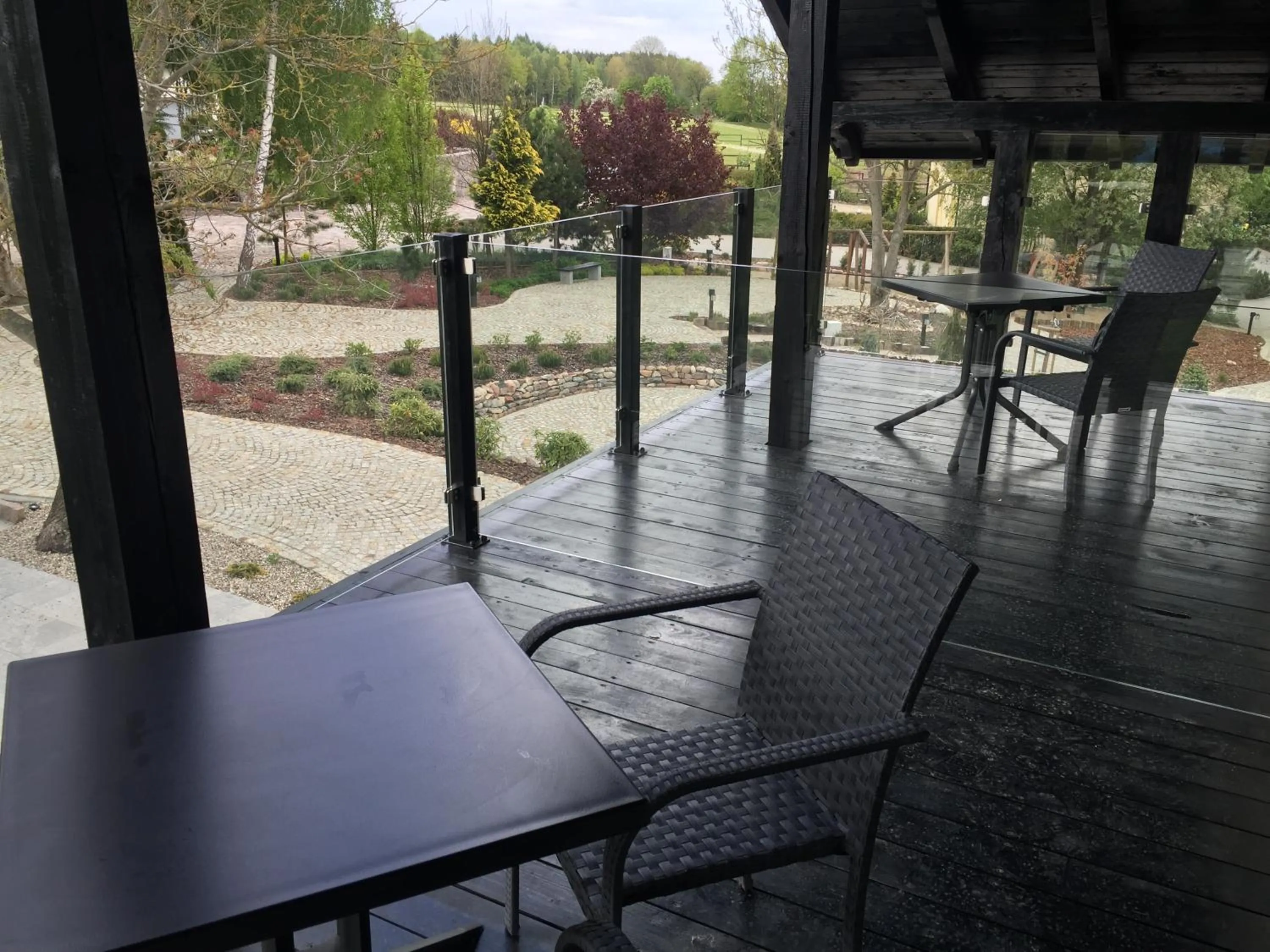 Balcony/Terrace in Estancja Mezowo