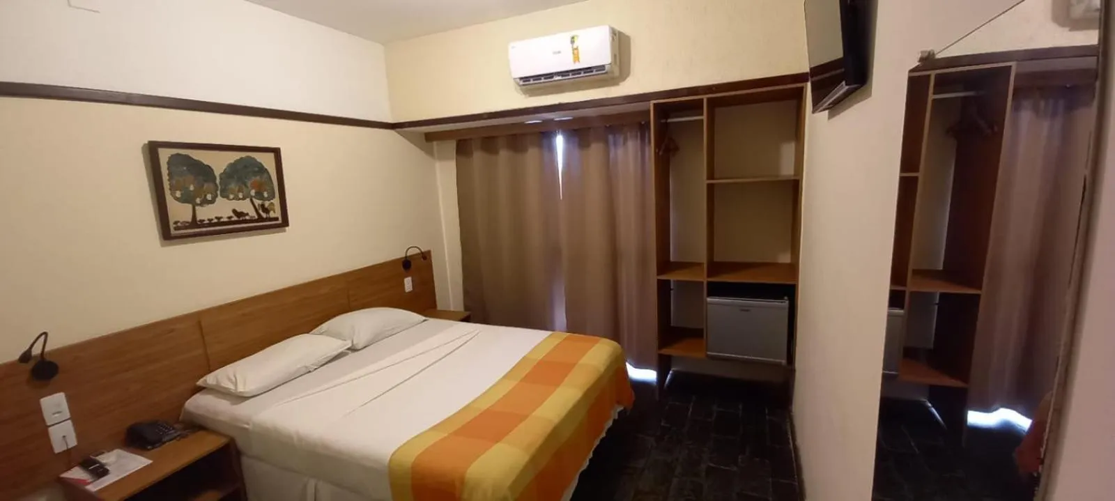 Bed in Hotel Pousada São Francisco