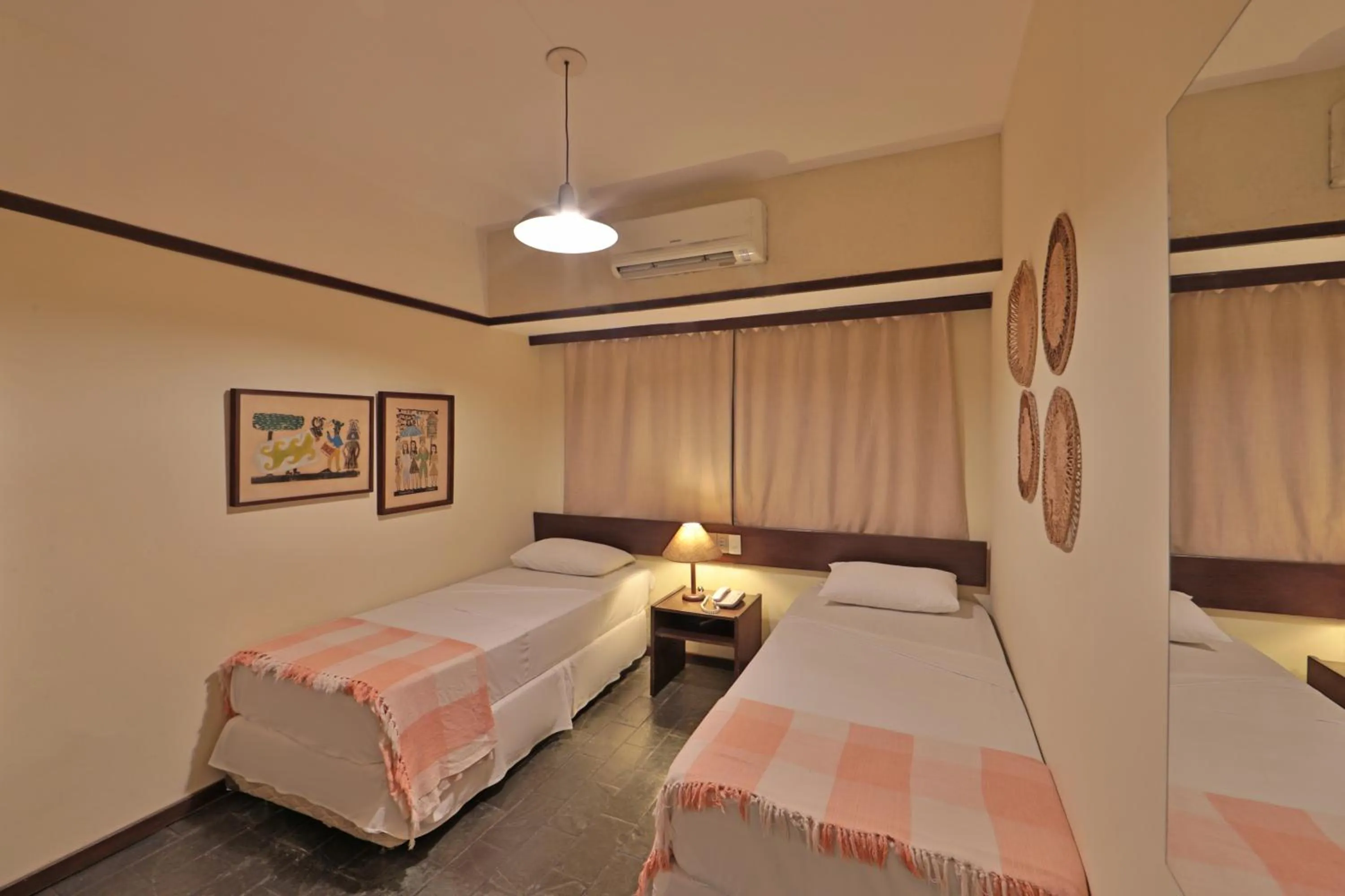 Bed in Hotel Pousada São Francisco