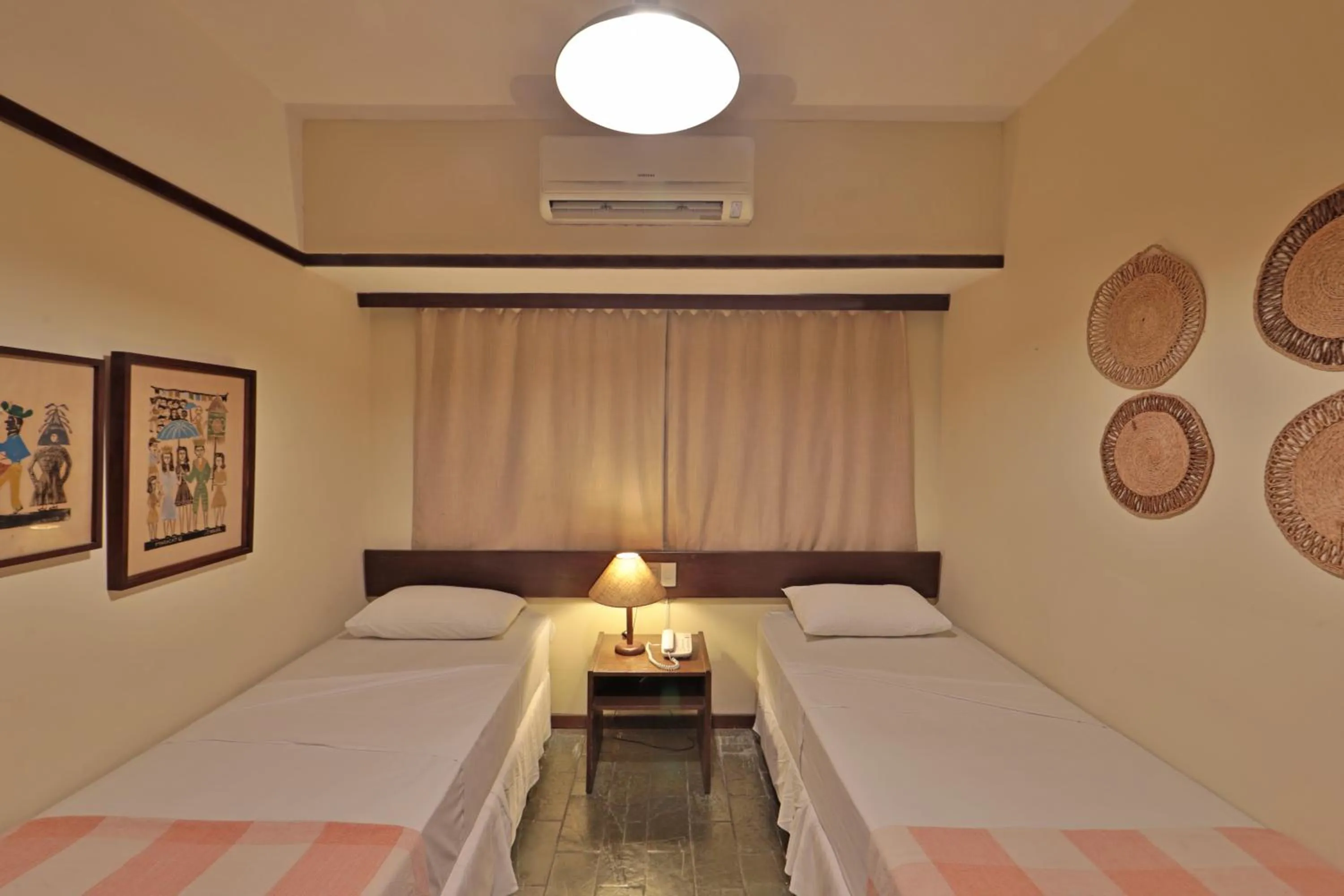 Bed in Hotel Pousada São Francisco