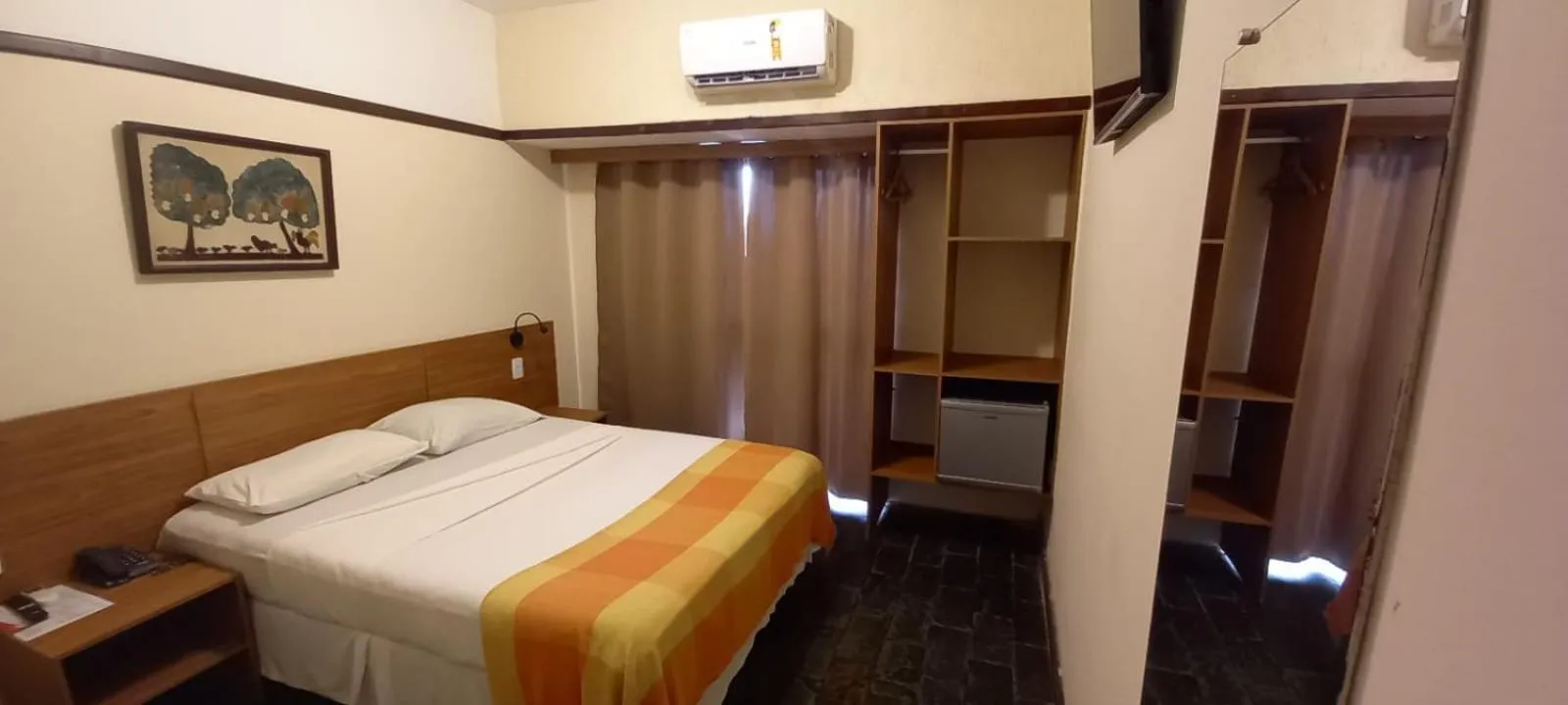 Bed in Hotel Pousada São Francisco