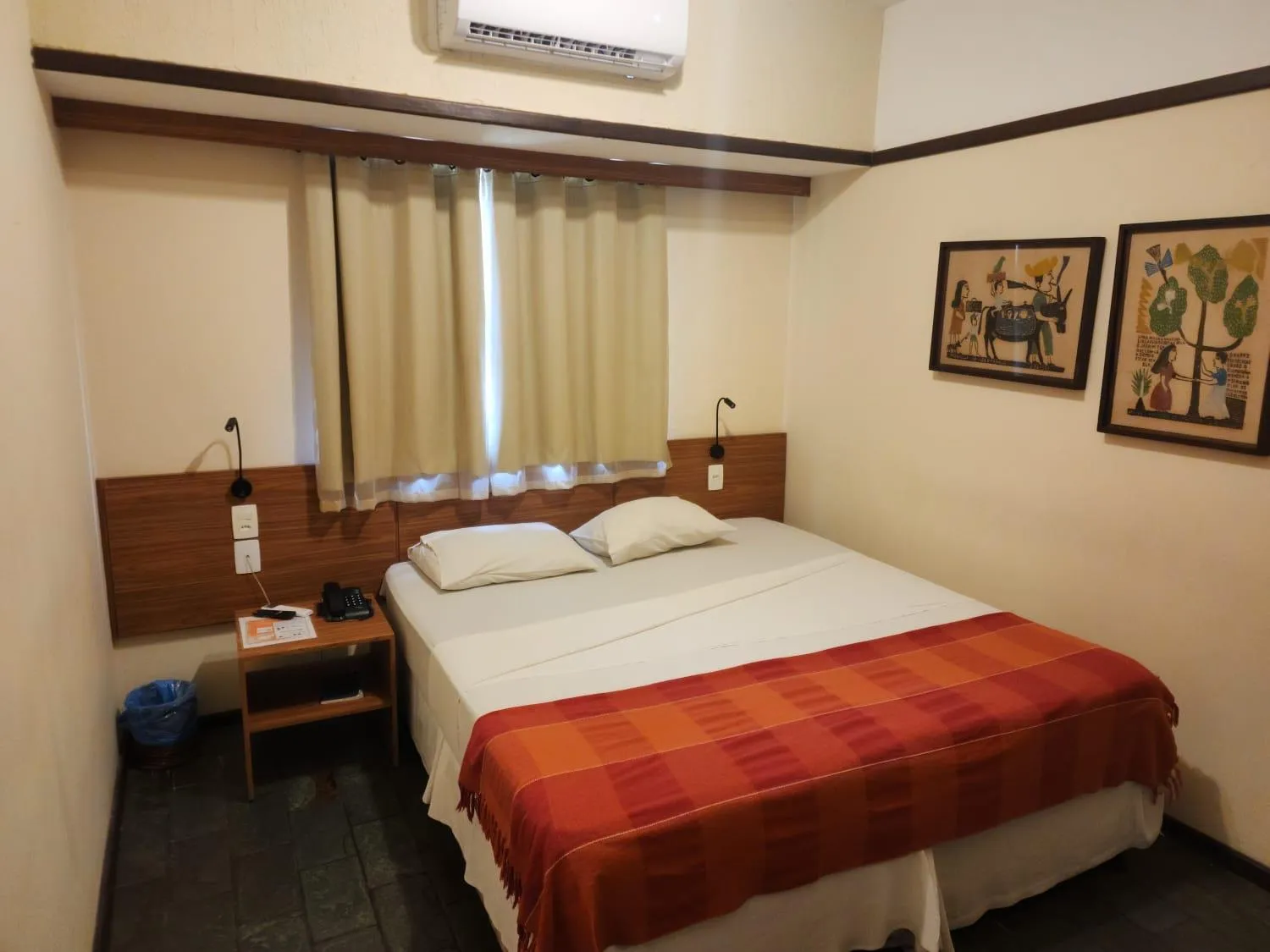 Bed in Hotel Pousada São Francisco