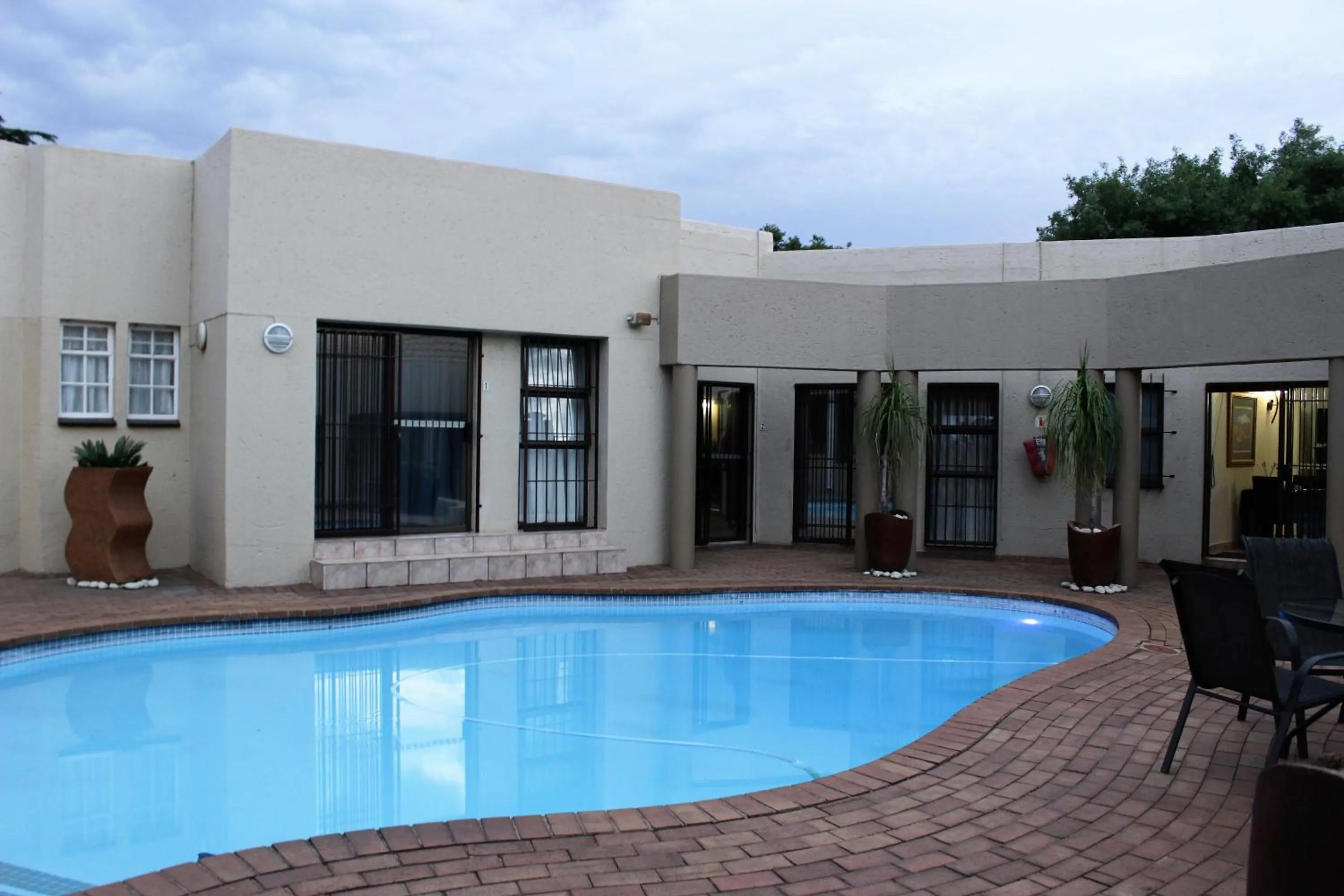 Swimming pool in President Lodge
