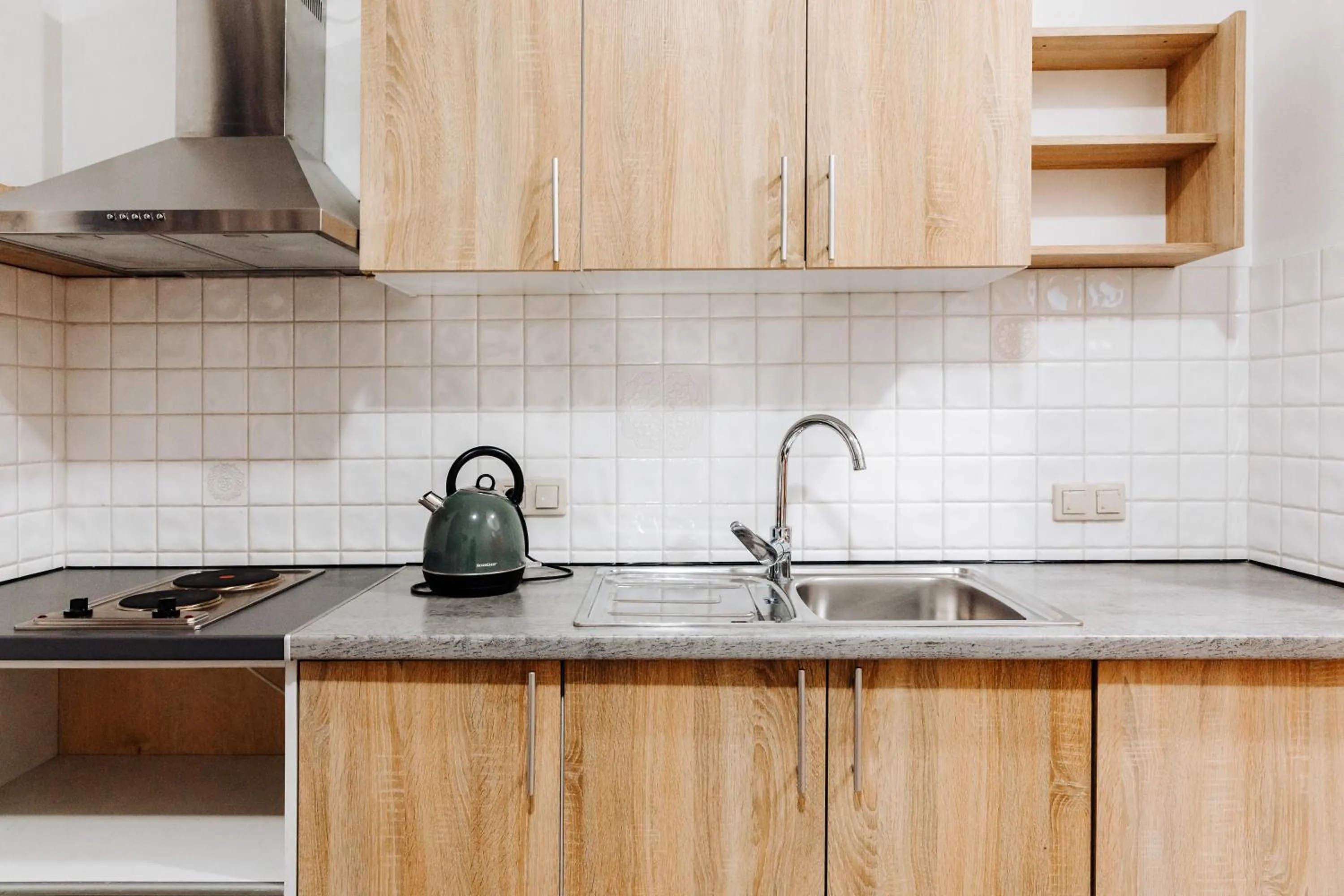 Kitchen or kitchenette in Arcus Premium Hostel