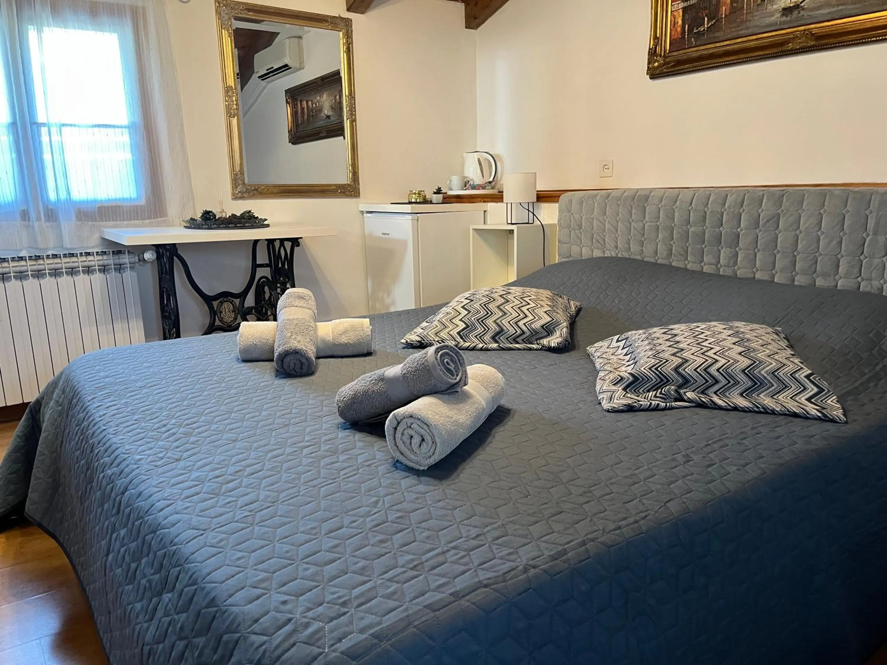 Bed in Rooms Barbieri Rovinj