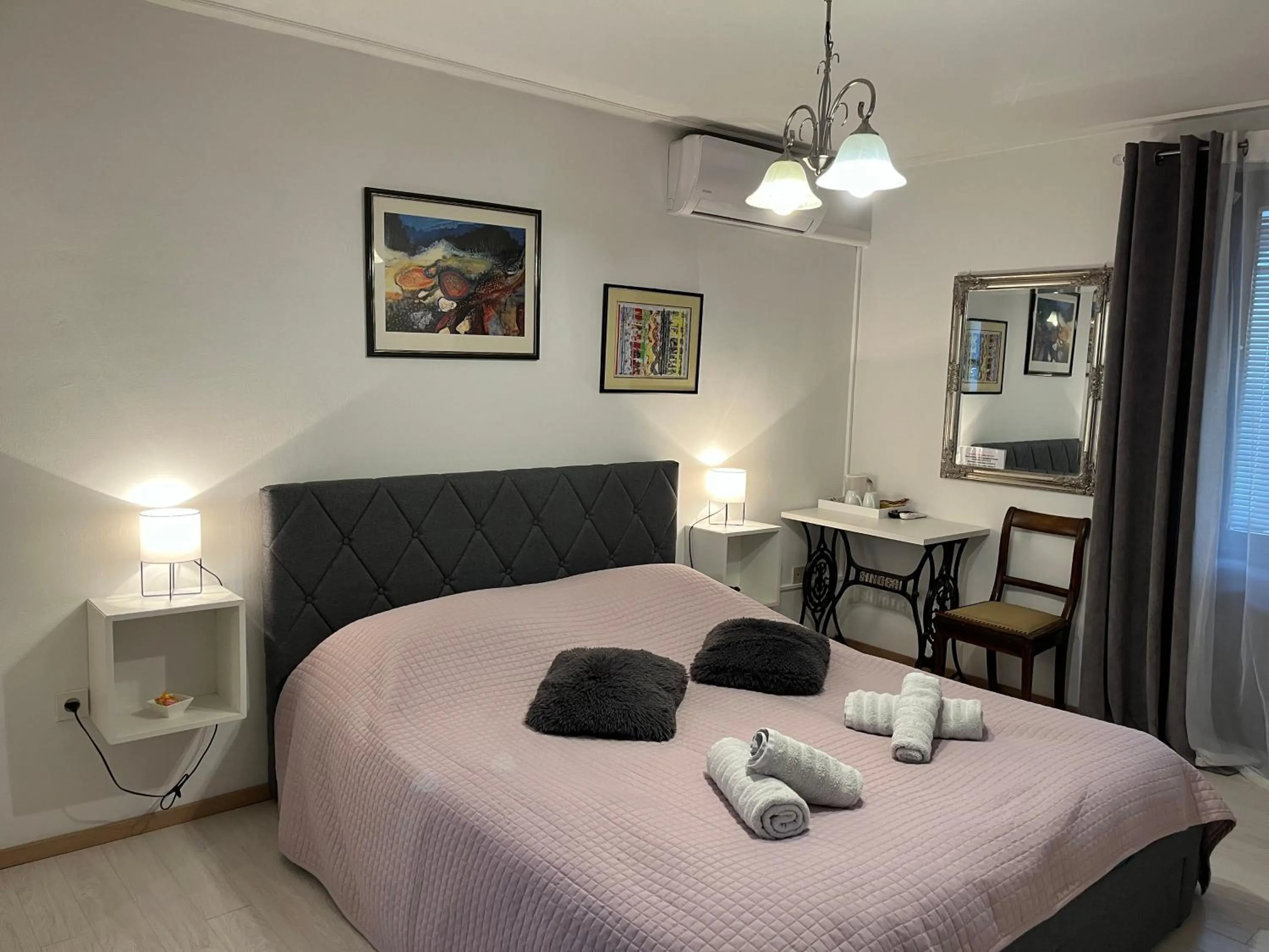 Bed in Rooms Barbieri Rovinj
