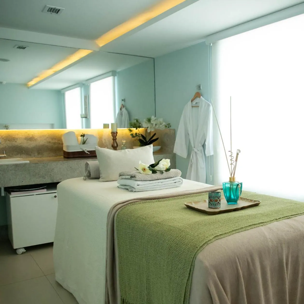 Spa and wellness centre/facilities, Bed in CDesign Hotel