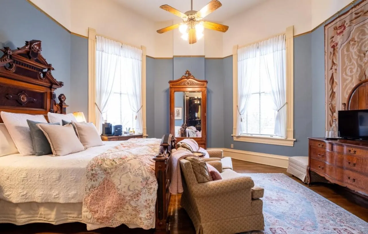 Bed in The Empress of Little Rock