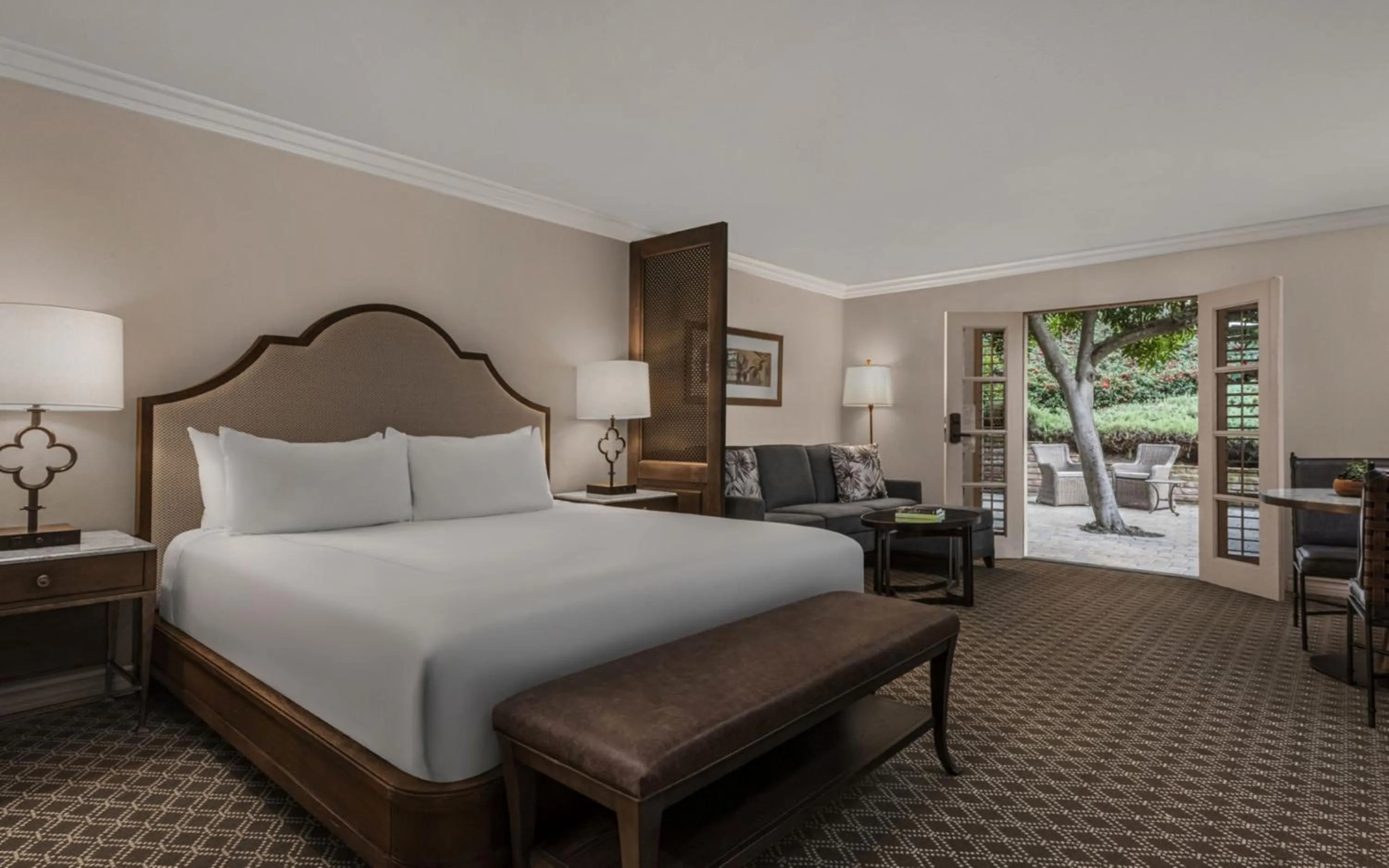 Bed in Rancho Bernardo Inn