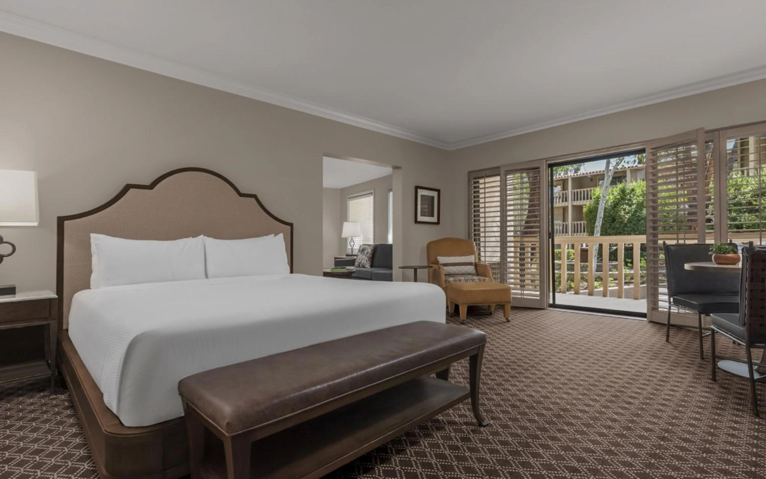 Bed in Rancho Bernardo Inn