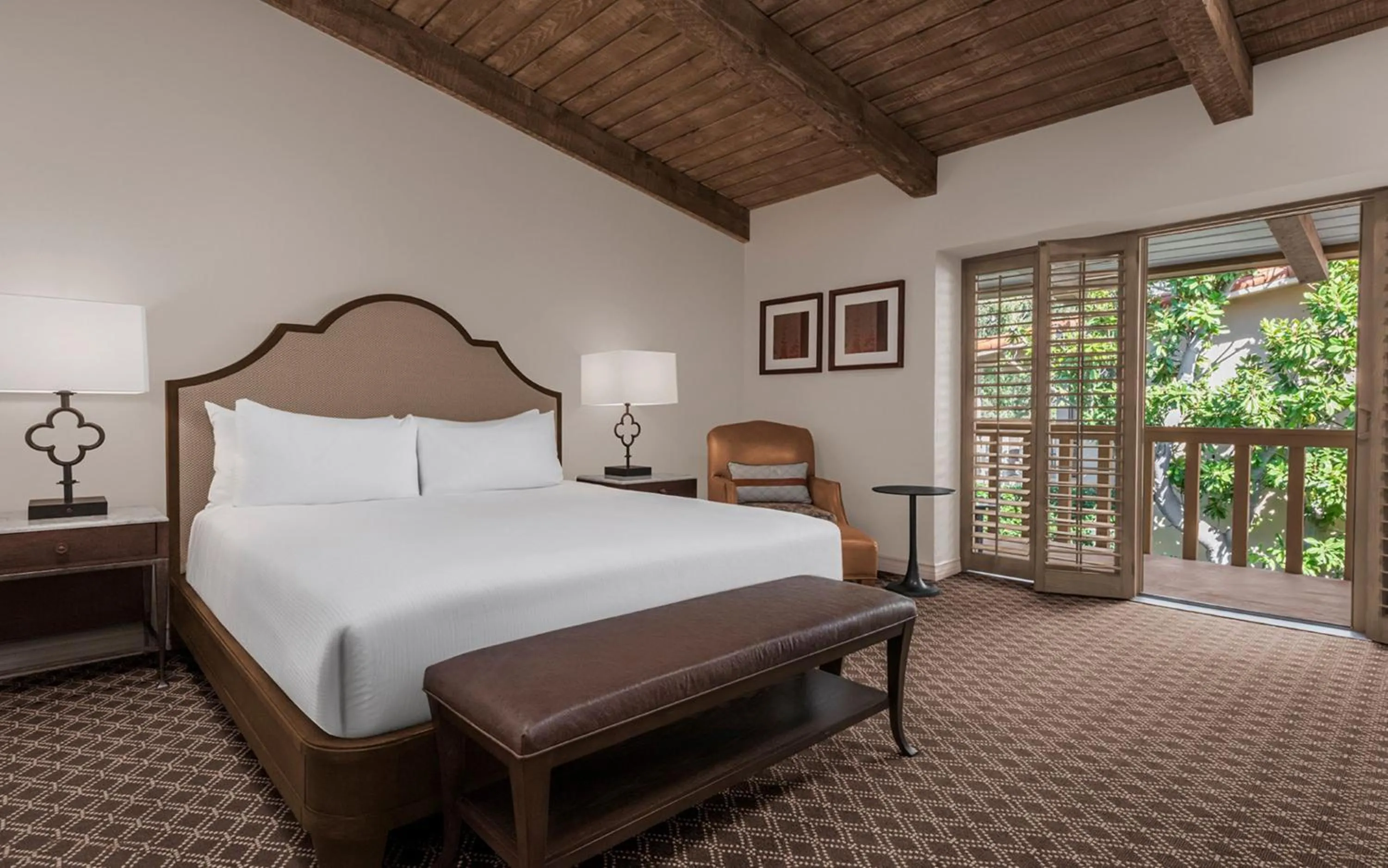 Bed in Rancho Bernardo Inn