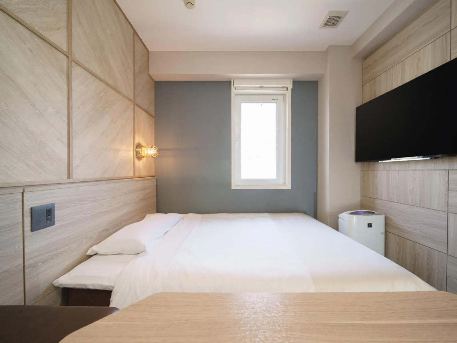 Bed in Super Hotel Gotemba 1