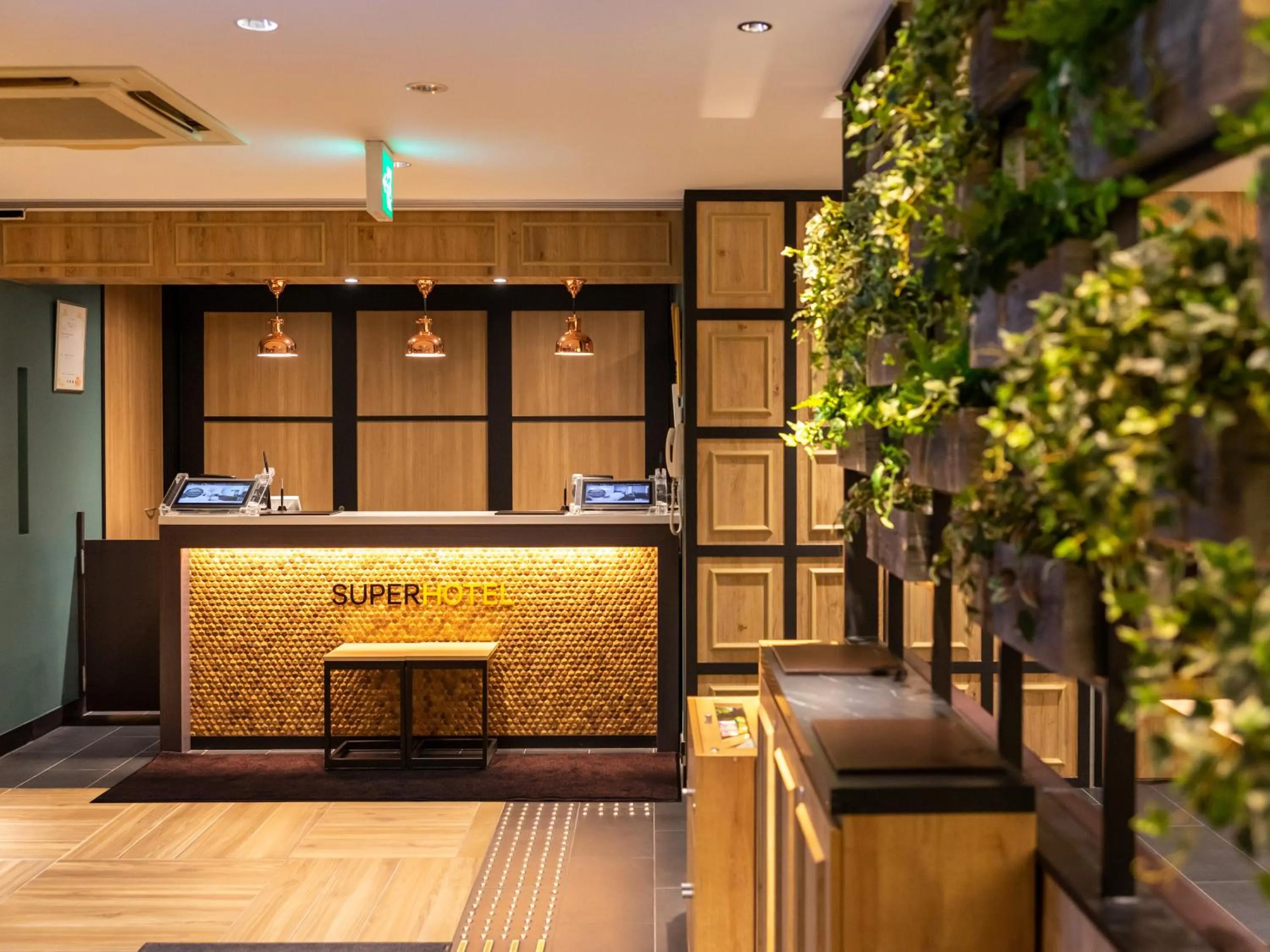 Lobby or reception in Super Hotel Gotemba 1