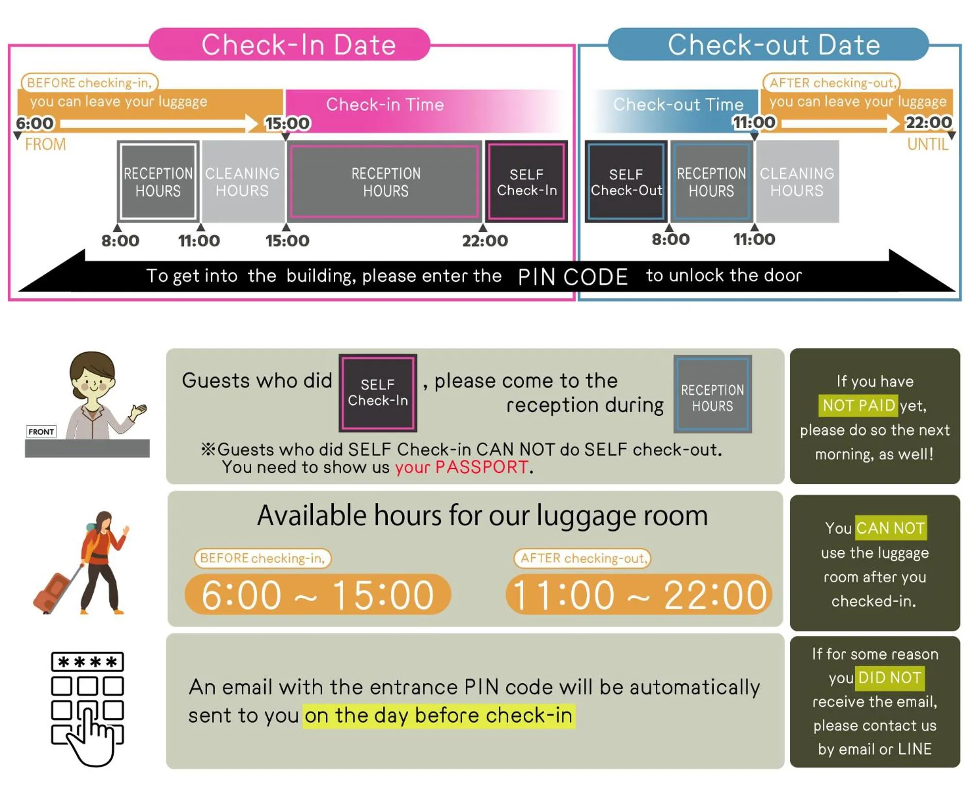 Floor plan in J-Hoppers Osaka Universal