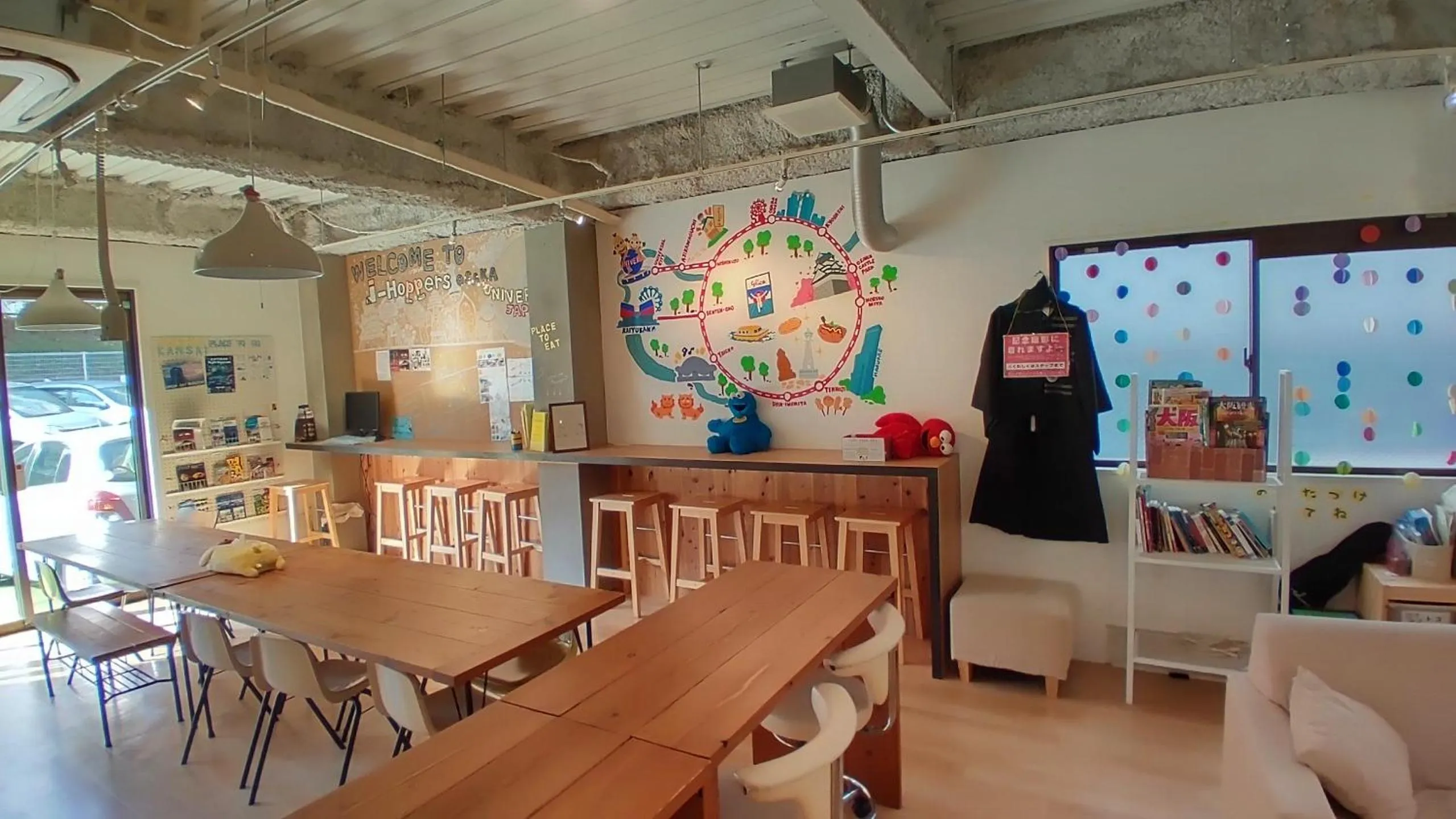 Area and facilities in J-Hoppers Osaka Universal