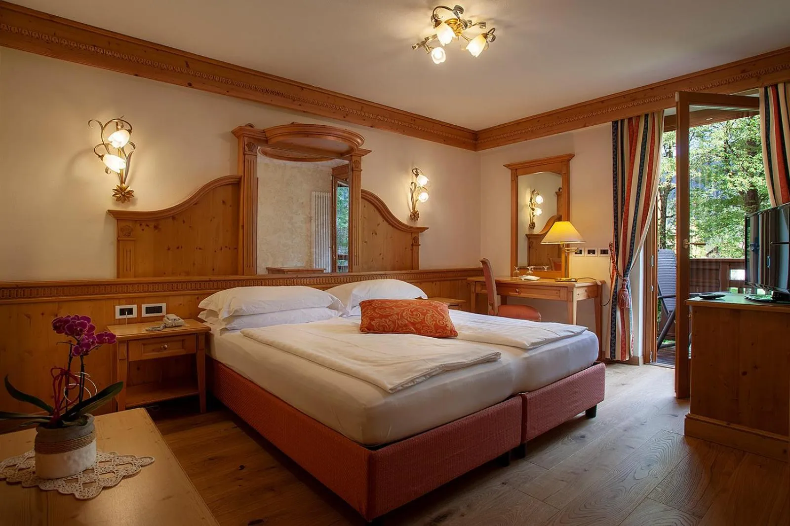 Bed in Active Hotel Monte Giner