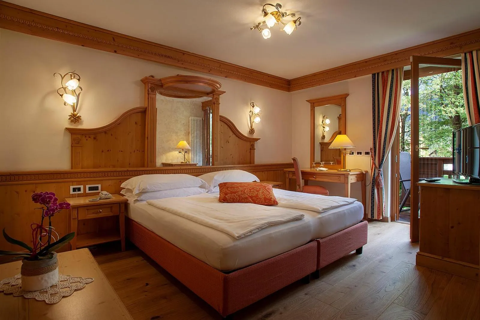 Bed in Active Hotel Monte Giner