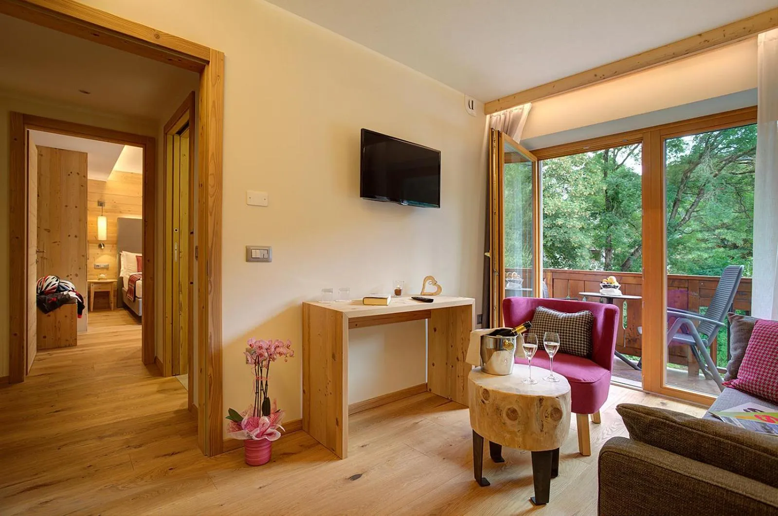 Seating area in Active Hotel Monte Giner