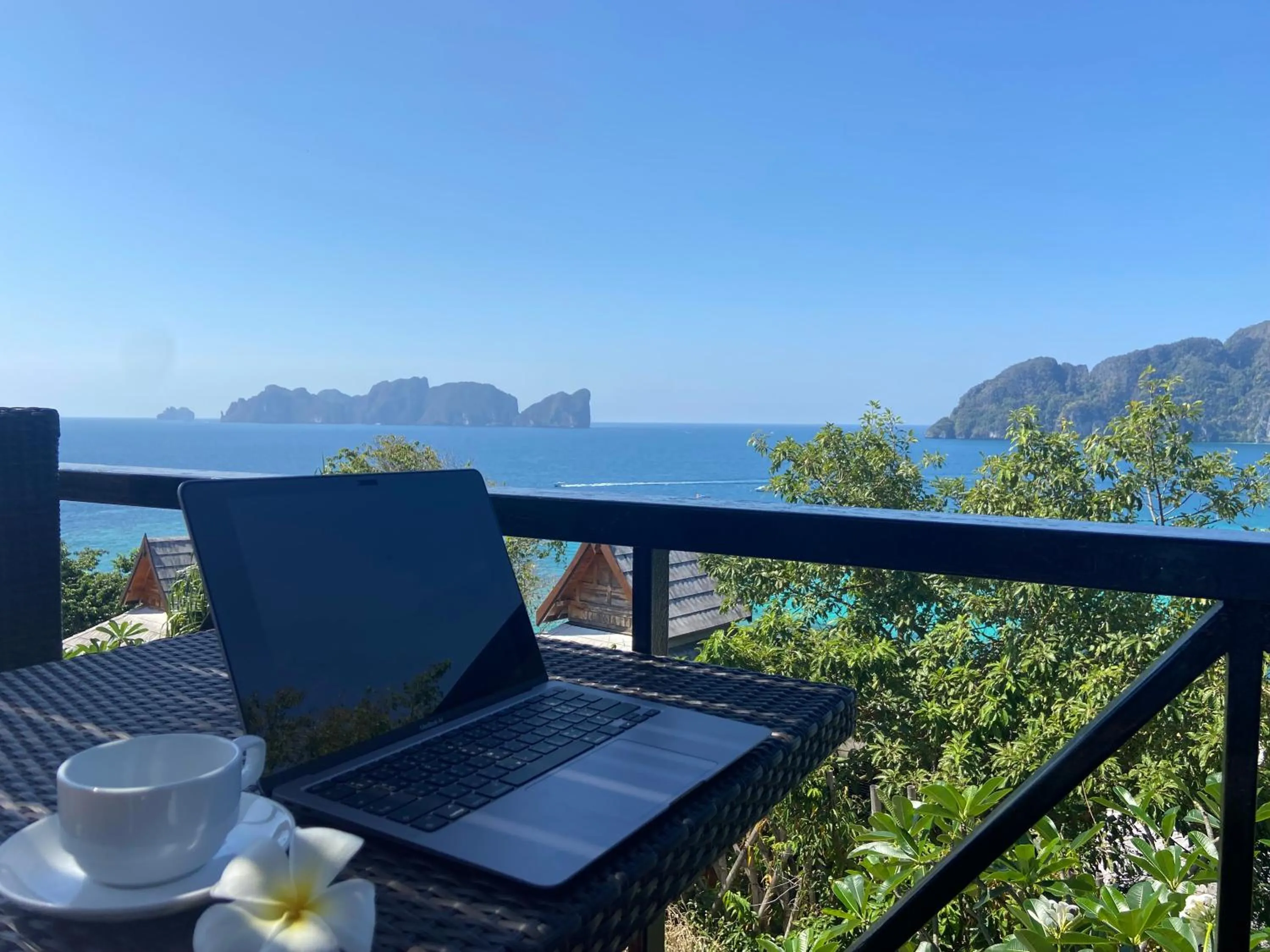 Balcony/Terrace in HIP Seaview Resort @ Phi Phi