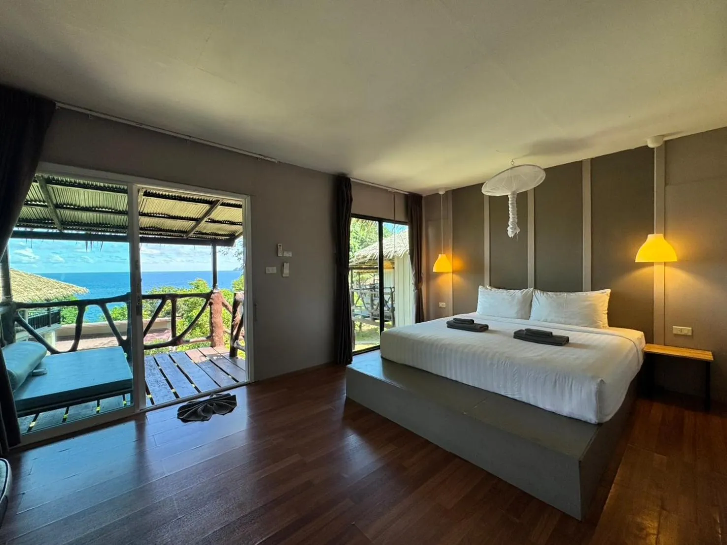 Bedroom, Bed in HIP Seaview Resort @ Phi Phi
