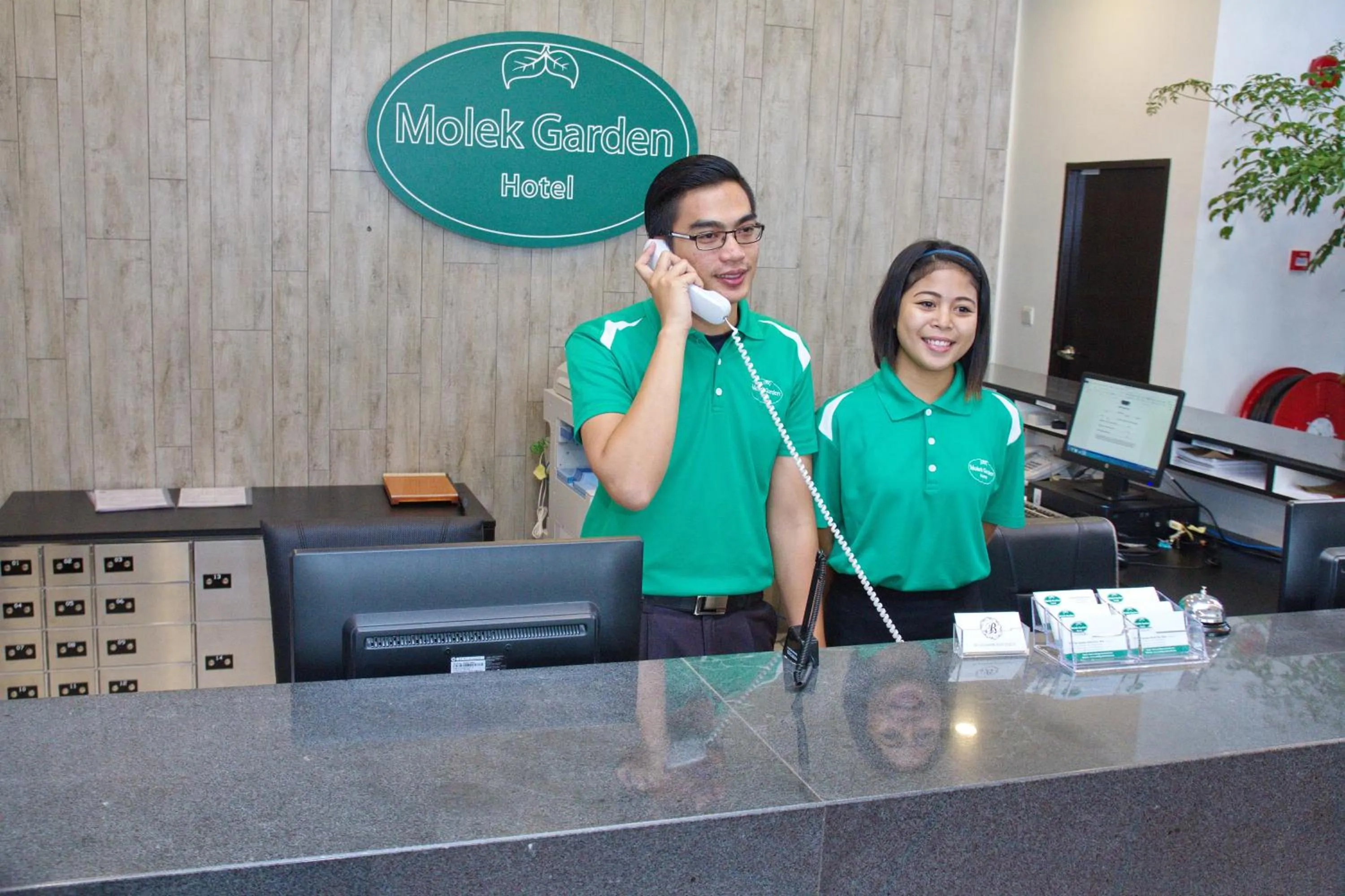 Staff in Molek Garden Hotel