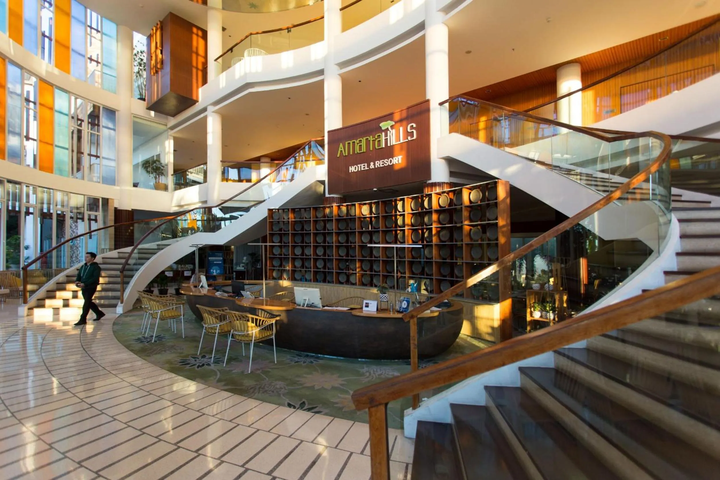 Lobby or reception in Amartahills Hotel and Resort