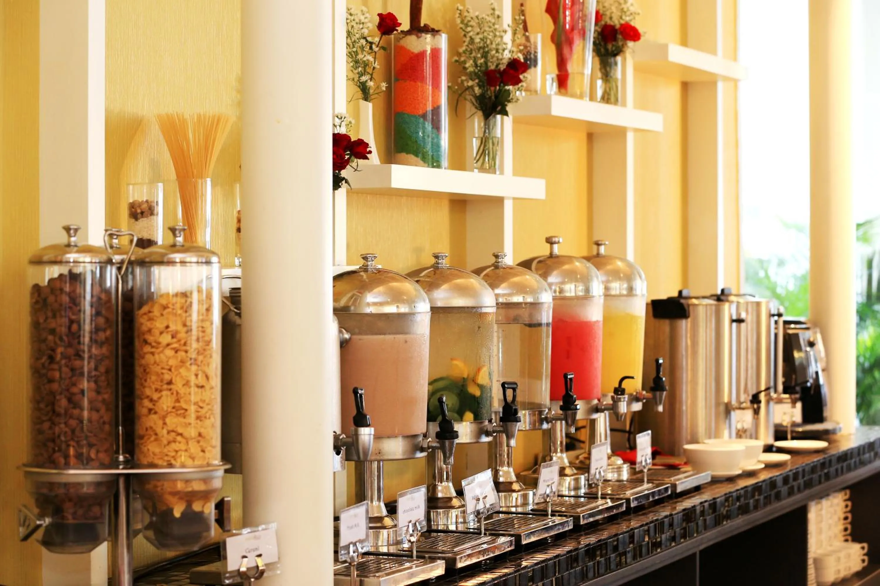 Breakfast in Amartahills Hotel and Resort