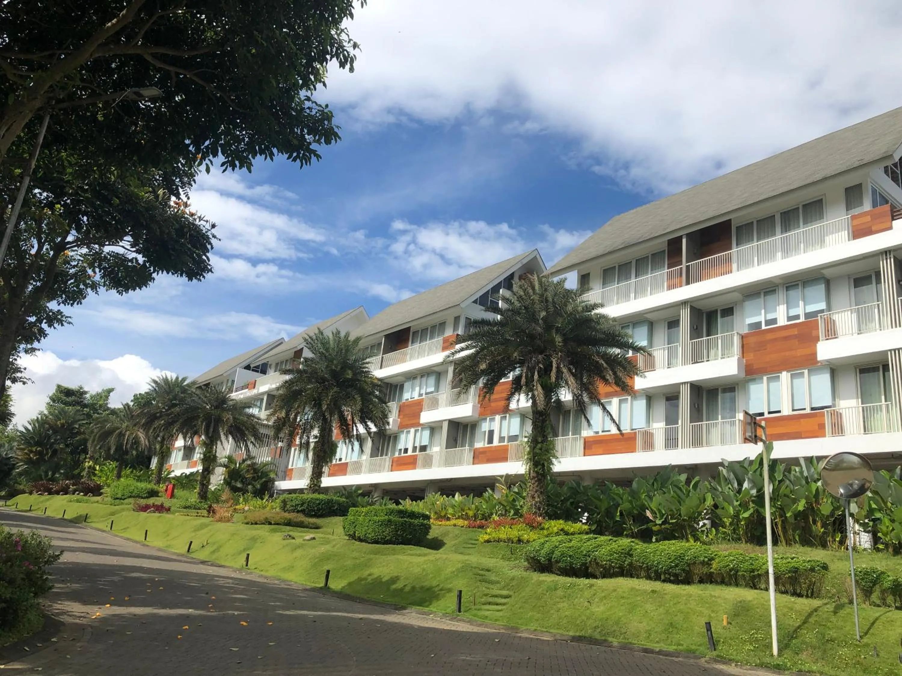 Property building in Amartahills Hotel and Resort