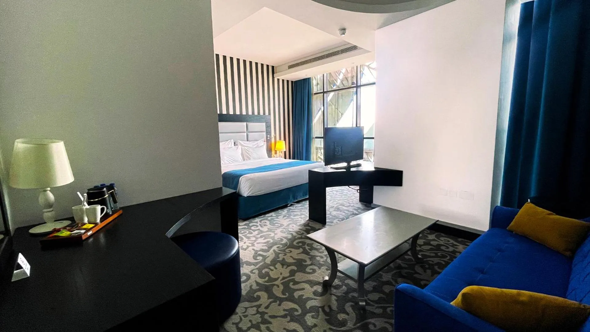 Bed in Signature 1 Hotel Tecom