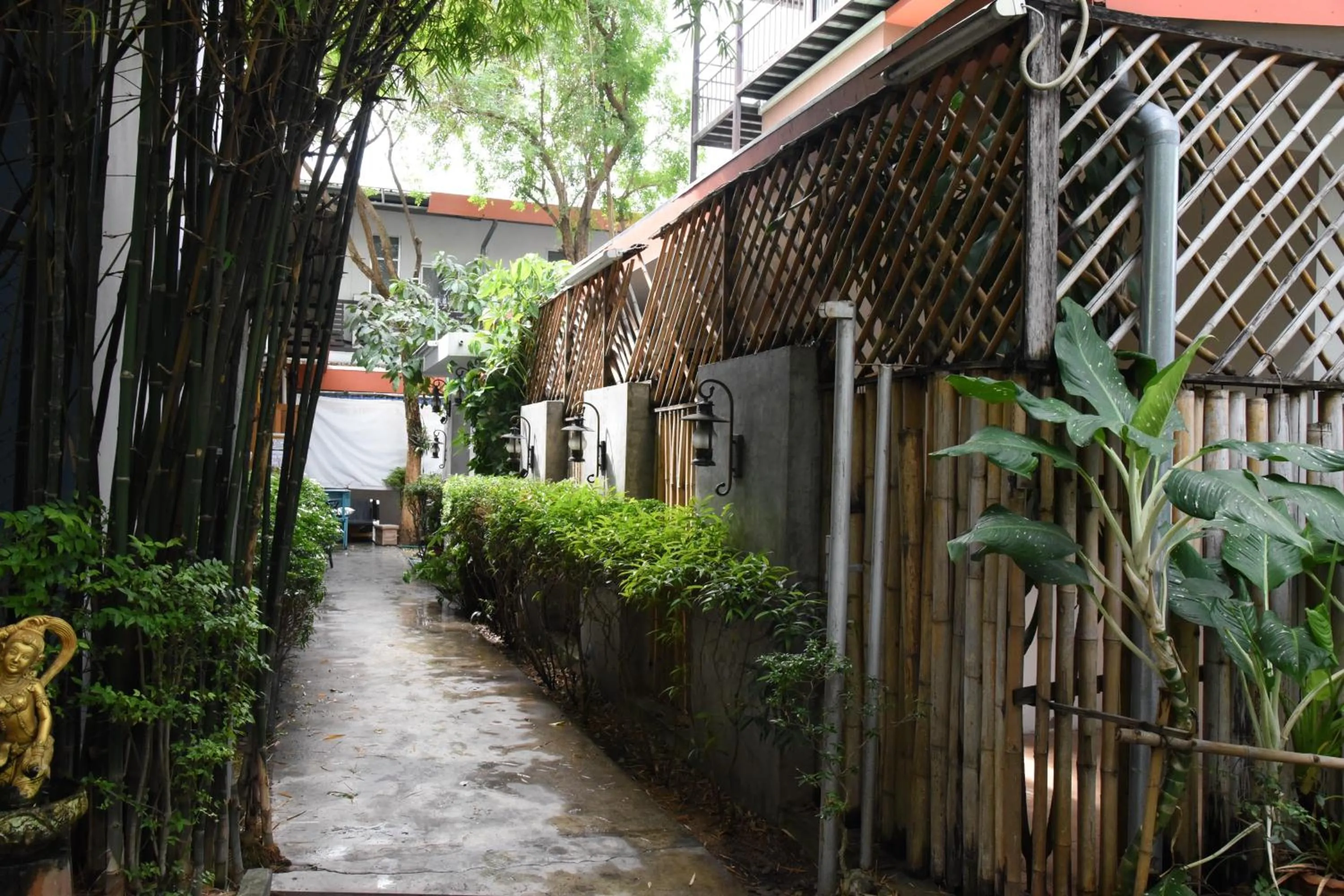 Garden view in Fairtex Residence Pattaya