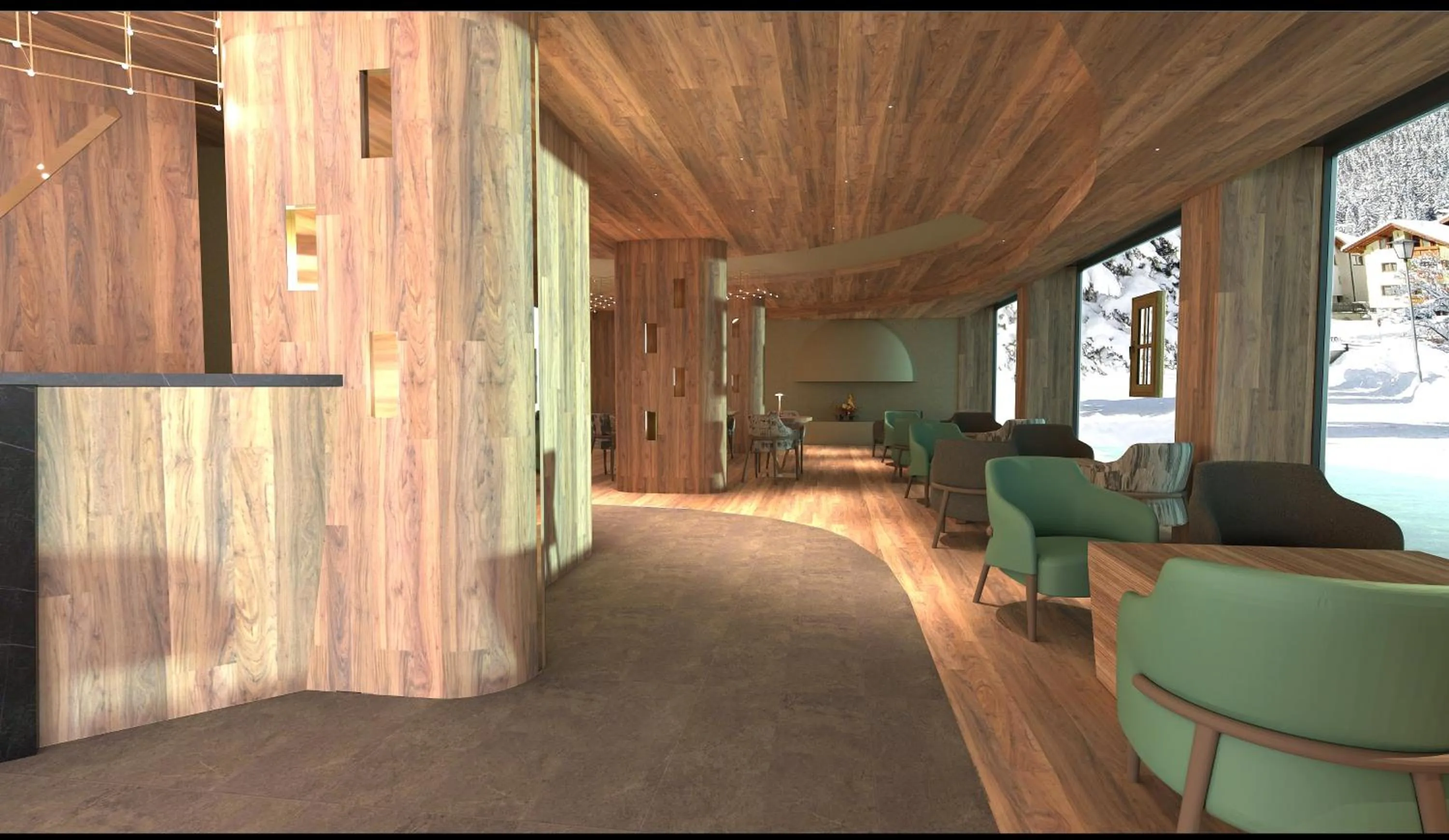 Lobby or reception in Miravalle