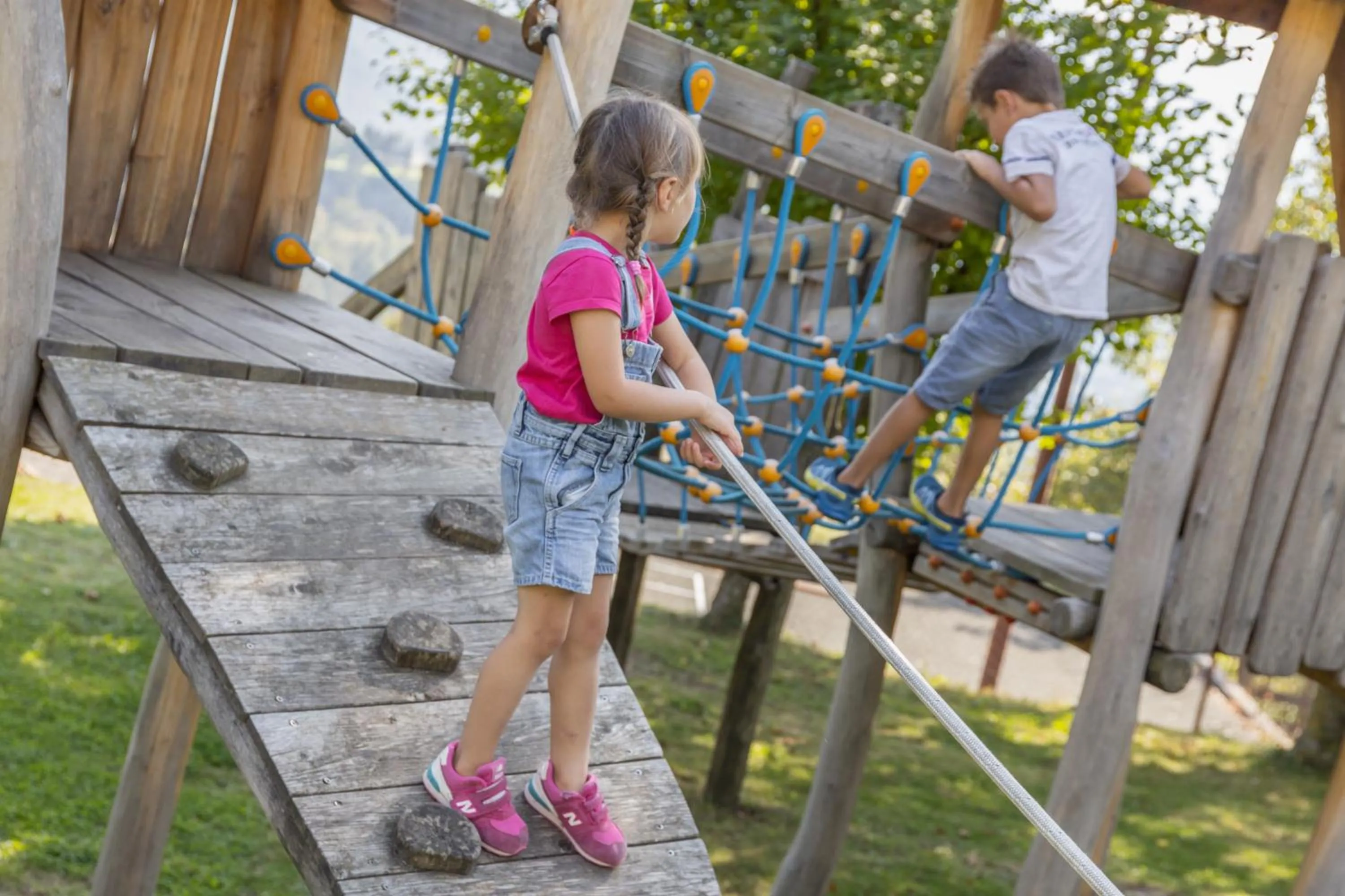 Children play ground in Miravalle