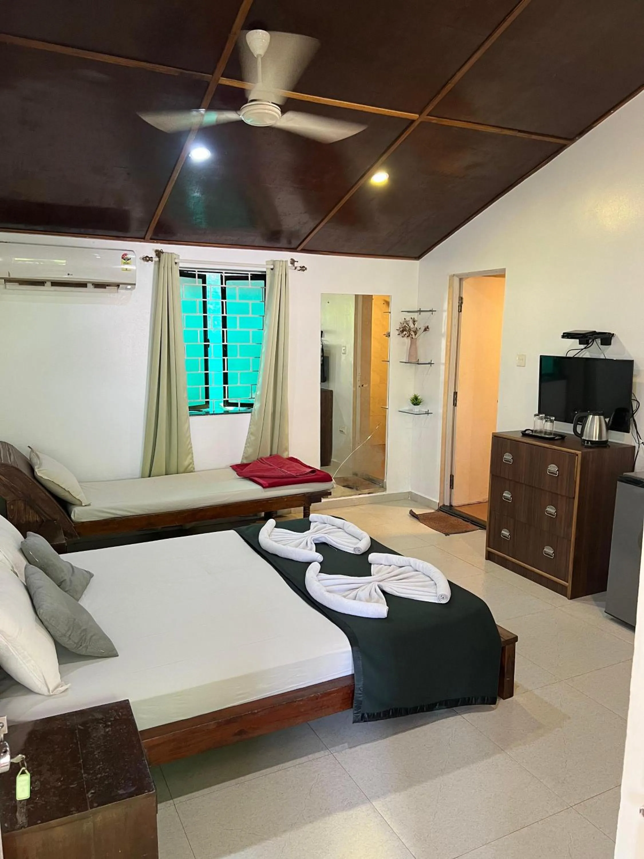 Bed in Fatima Guest House
