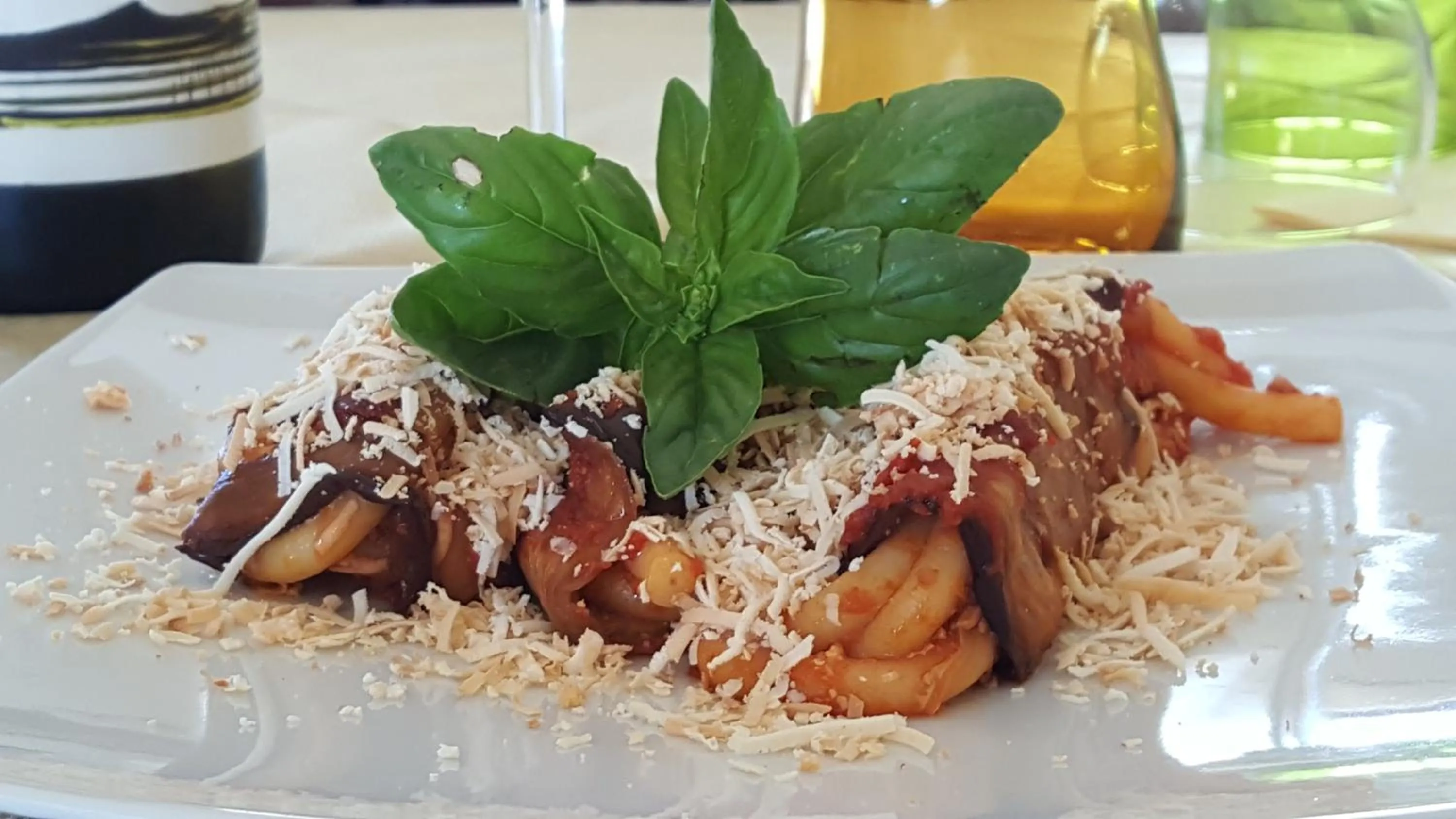 Food close-up in Mama Lina